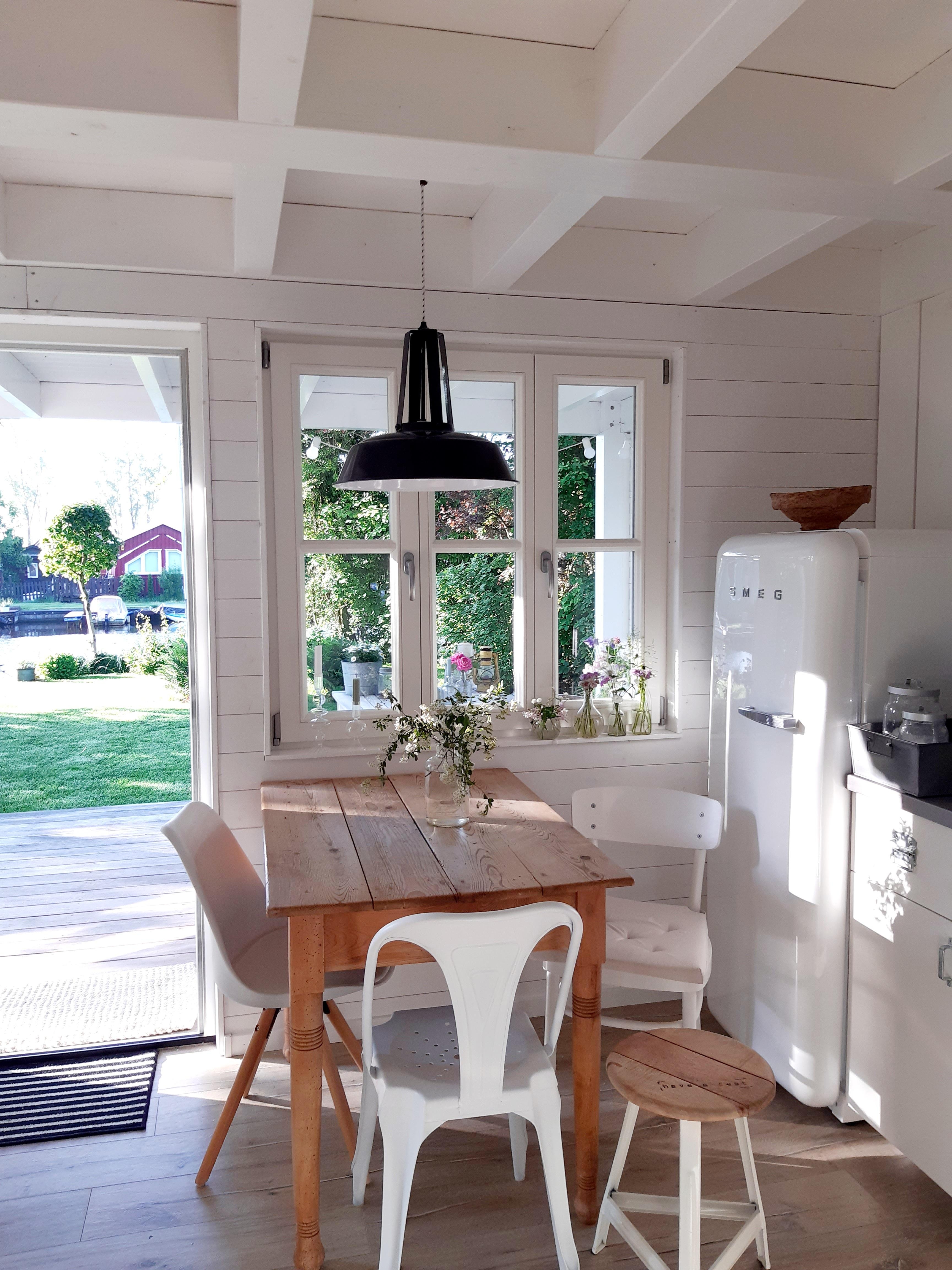 Gruß aus dem Sommerhäuschen #interior #küche #ausblick 