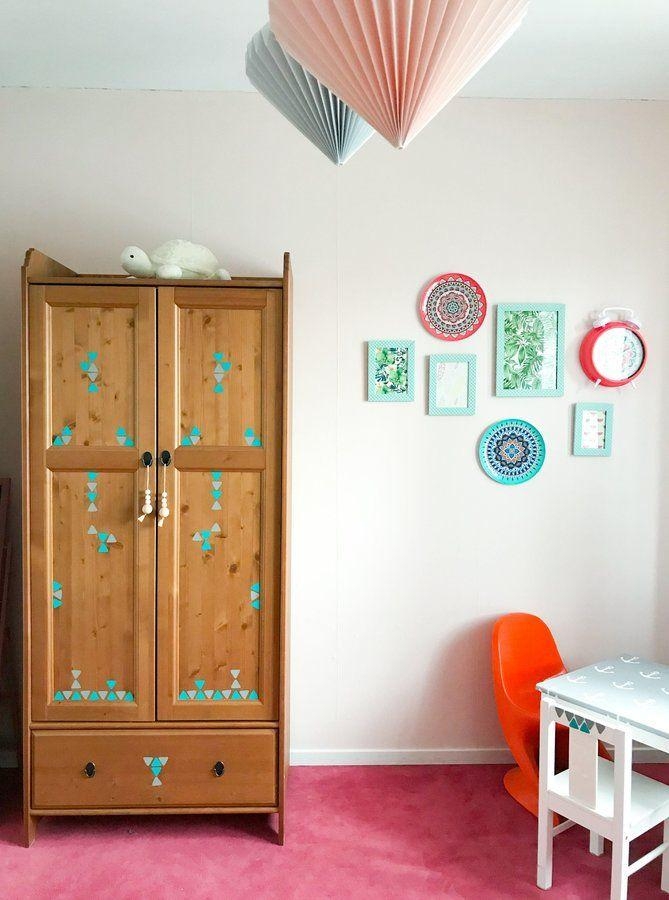 Gute Laune Farben im #Kinderzimmer, passend zum Wetter 😉 #couchstyle #upcycle #boho
