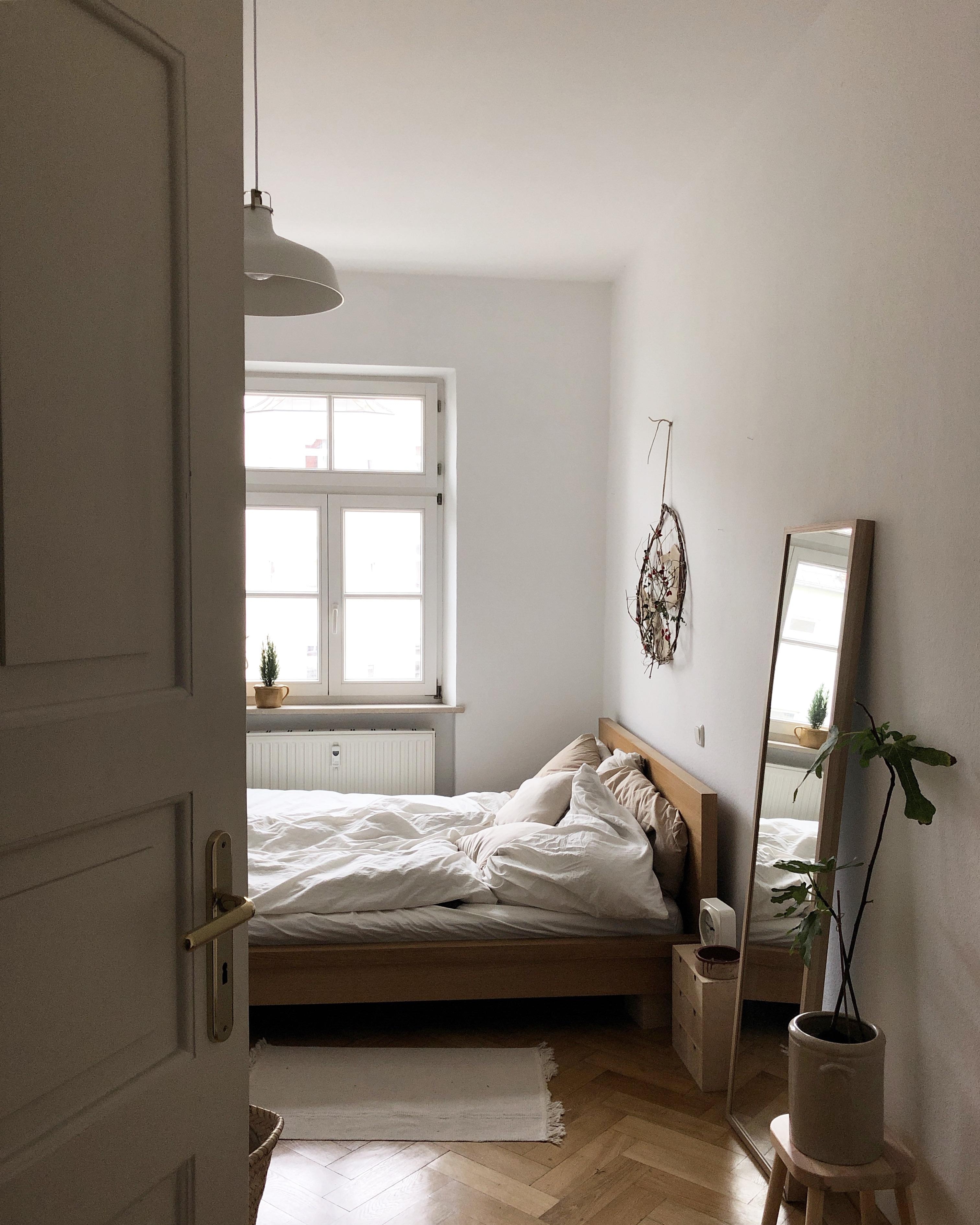 Gute Nacht 😴. #schlafzimmer #minimalistisch #gemütlich 