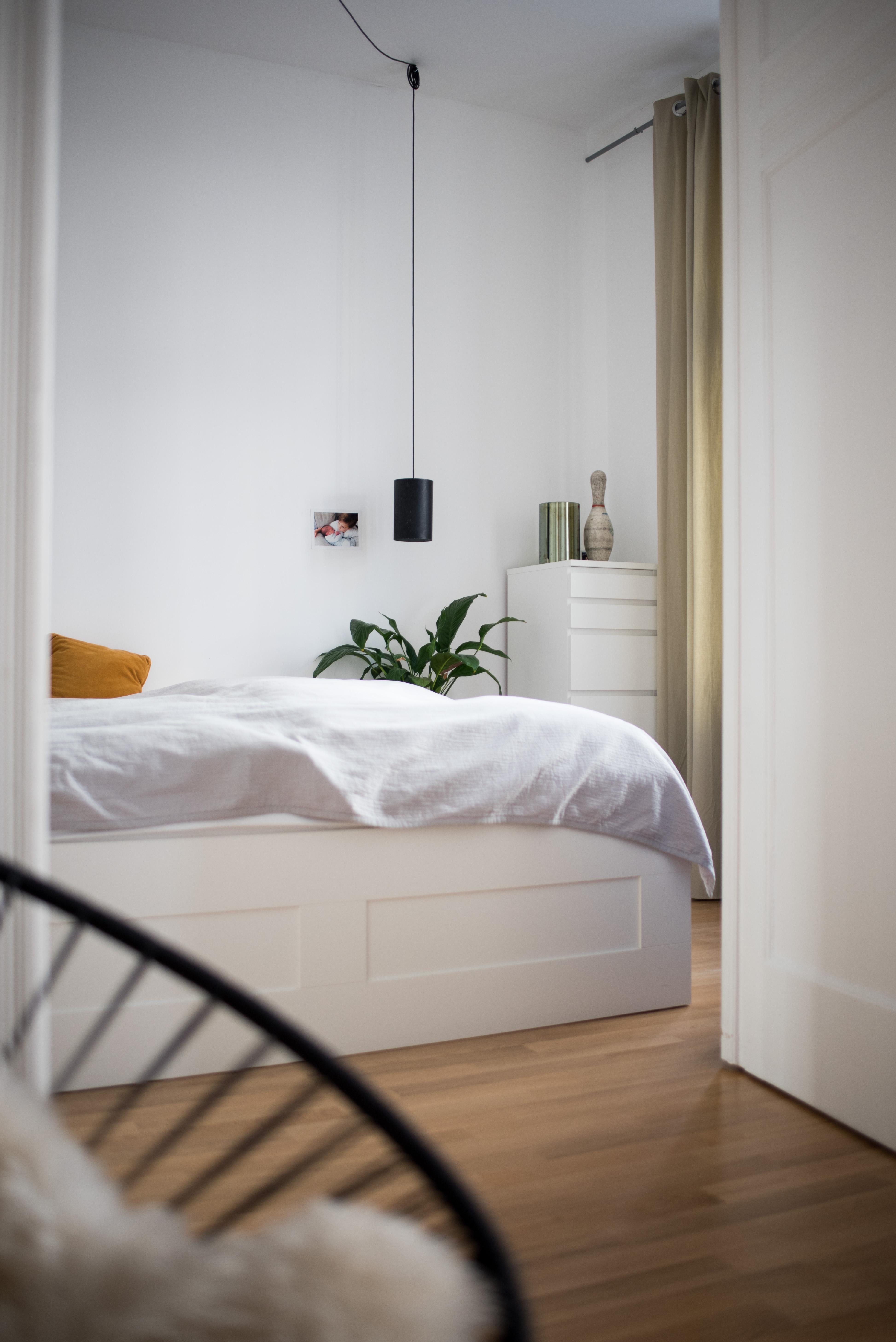 Guten Morgen, Sonnenschein! #schlafzimmer #interiorinspo #minimalismus #whiteliving #scandicliving
