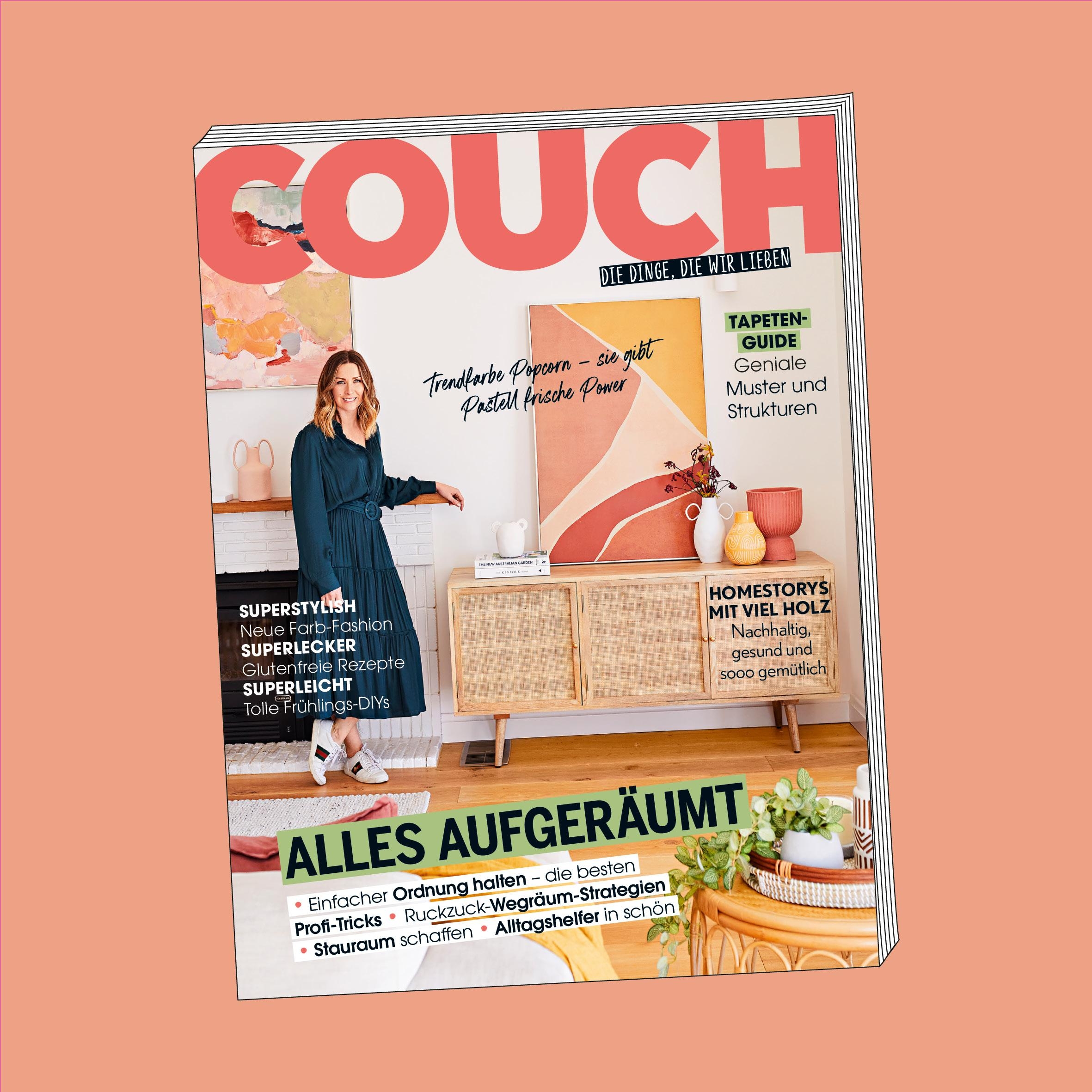 Habt ihr schon gesehen? Die neue COUCH ist da! Schnell zum Kiosk und mit uns Aufräumen ;) #couchmagazin #couchabo