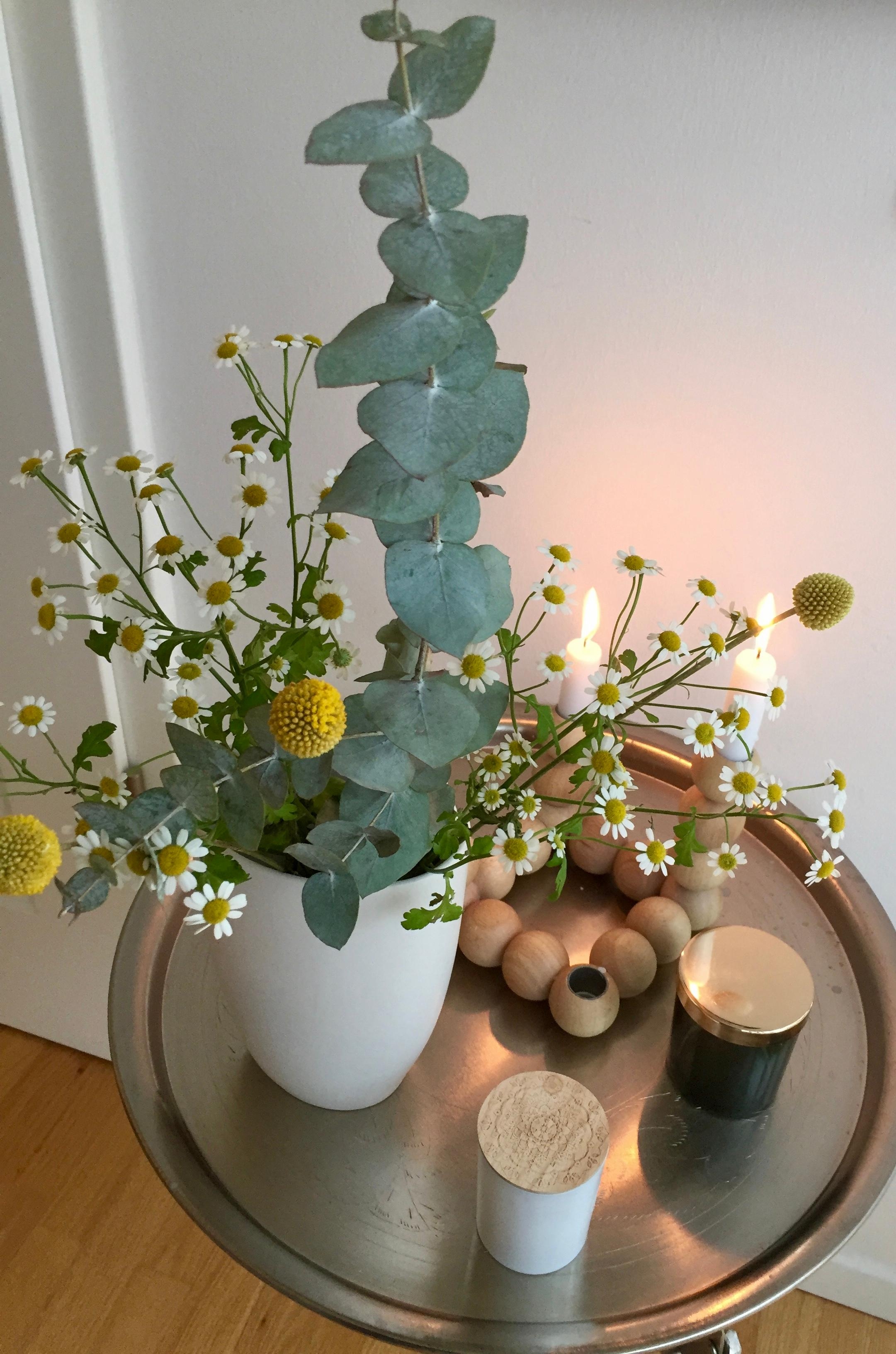 hach... ein schönes Wochenende euch allen 
#Eukalyptusliebe#Stillleben#Blumen#kerzenschein