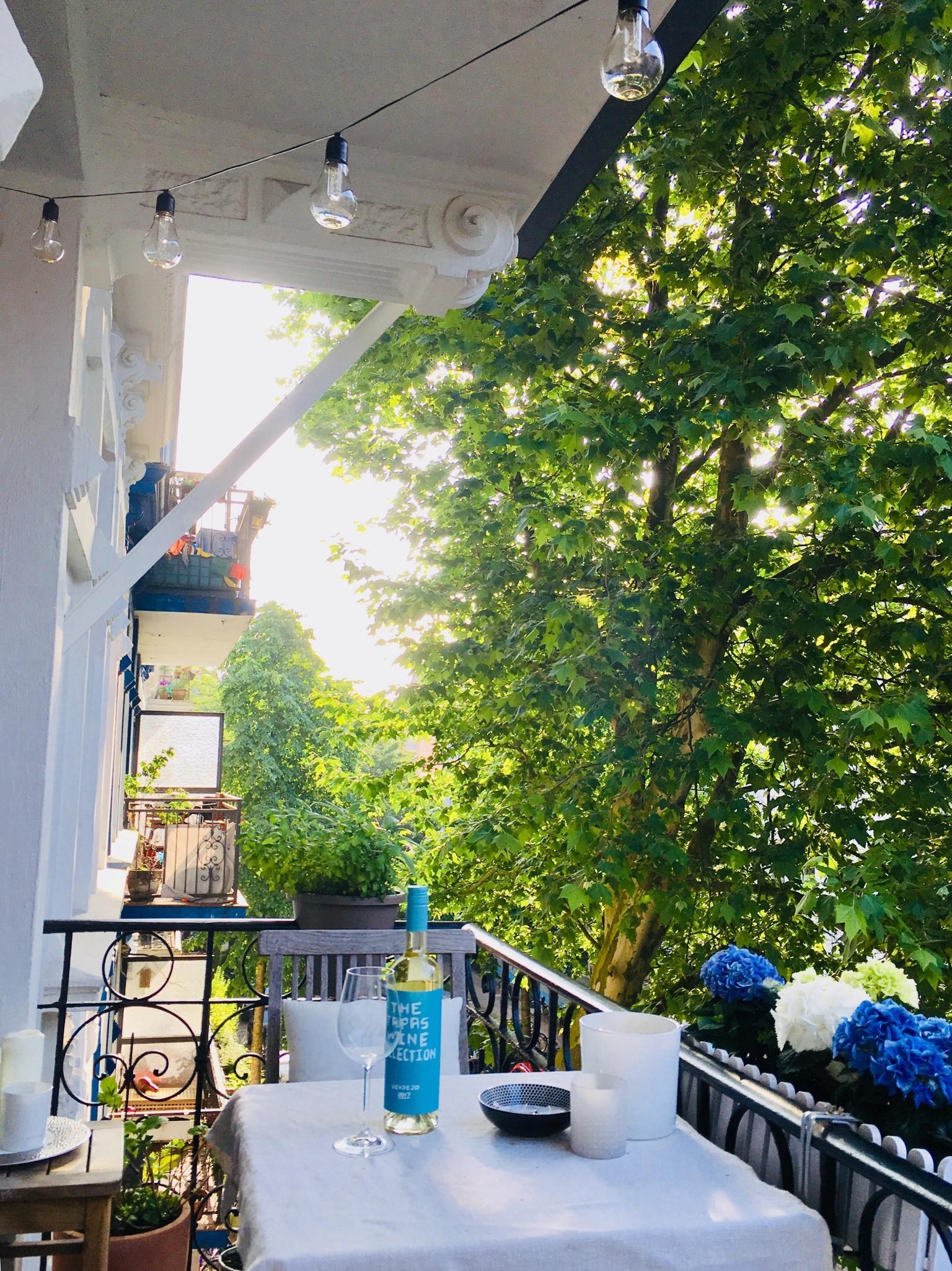 Hach, ist das ein schöner Frühsommer 💙 #hortensienwoche 
#balkonien #sommer #hh