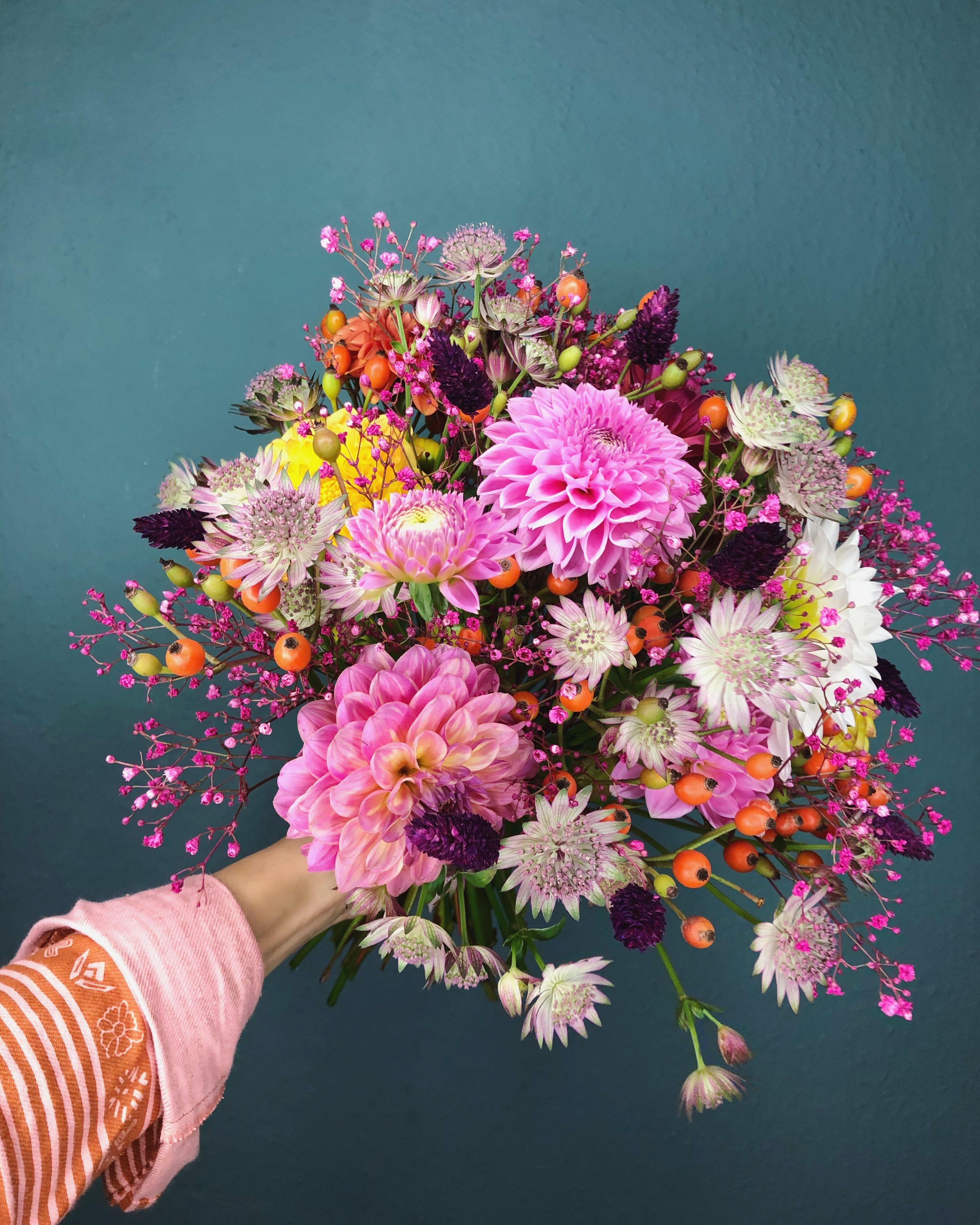 Happy Monday mit dieser Farbexplosion #flowerpower #freshflowers #colorful #decoration #blumen #blumenliebe