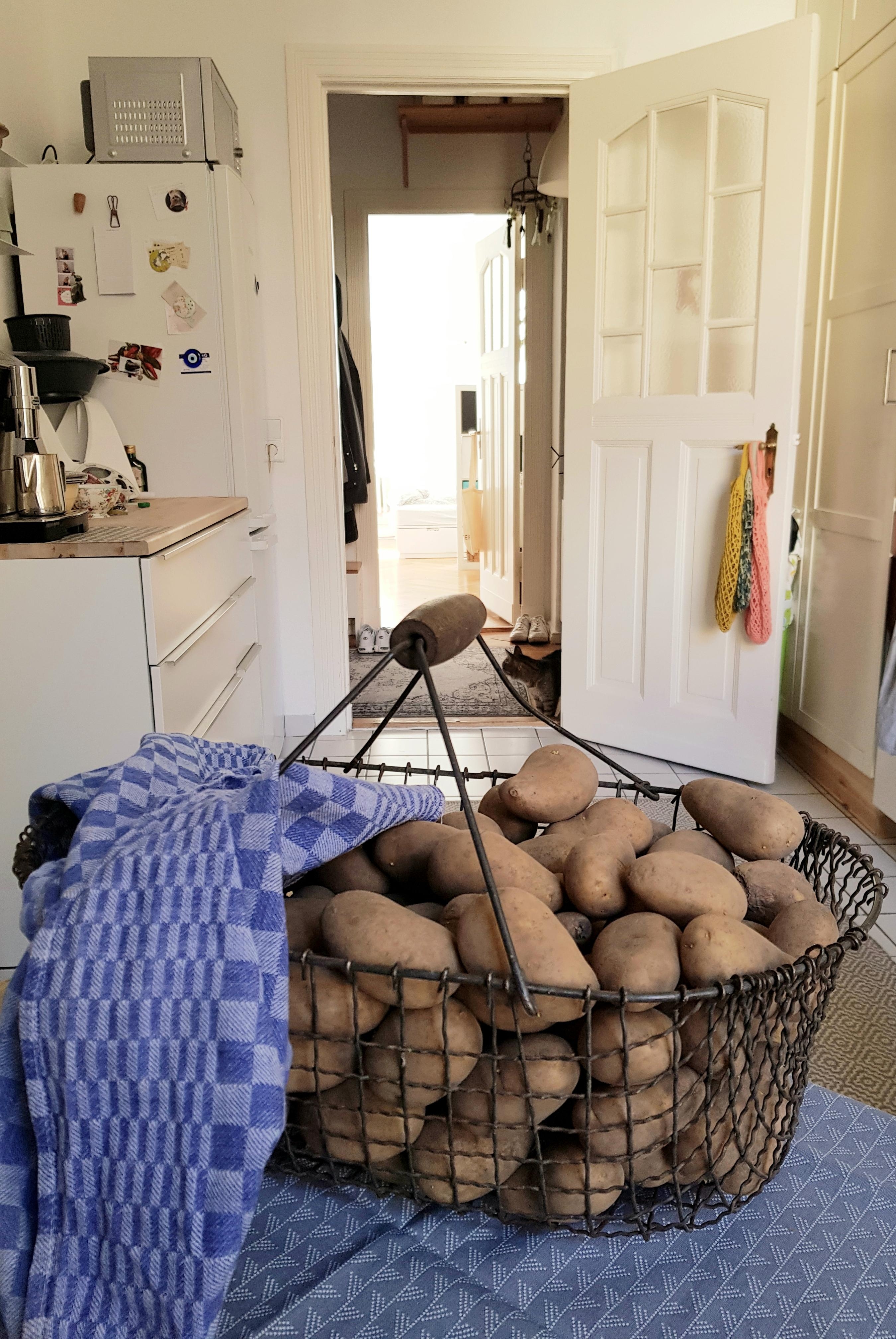  Heidekartoffeln frisch vom Markt ,werden immer #unverpackt gekauft #GreenChallence #küche 