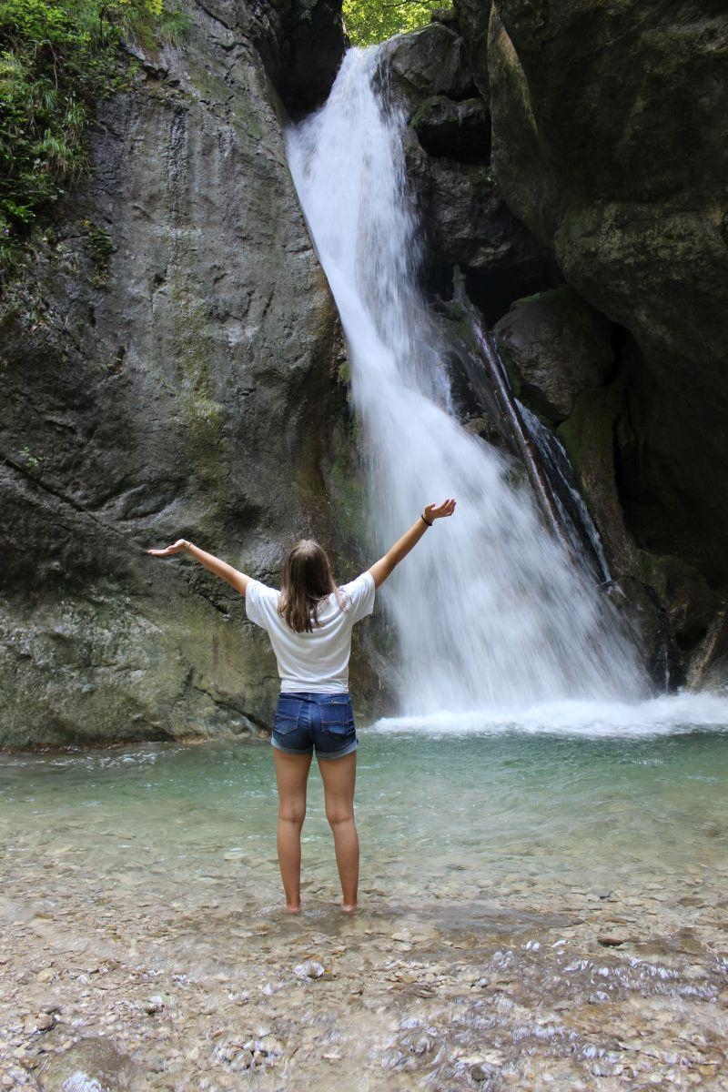 #heimatentdecken #travelchallenge Rinnerberger Wasserfall immer eine Erfrischung