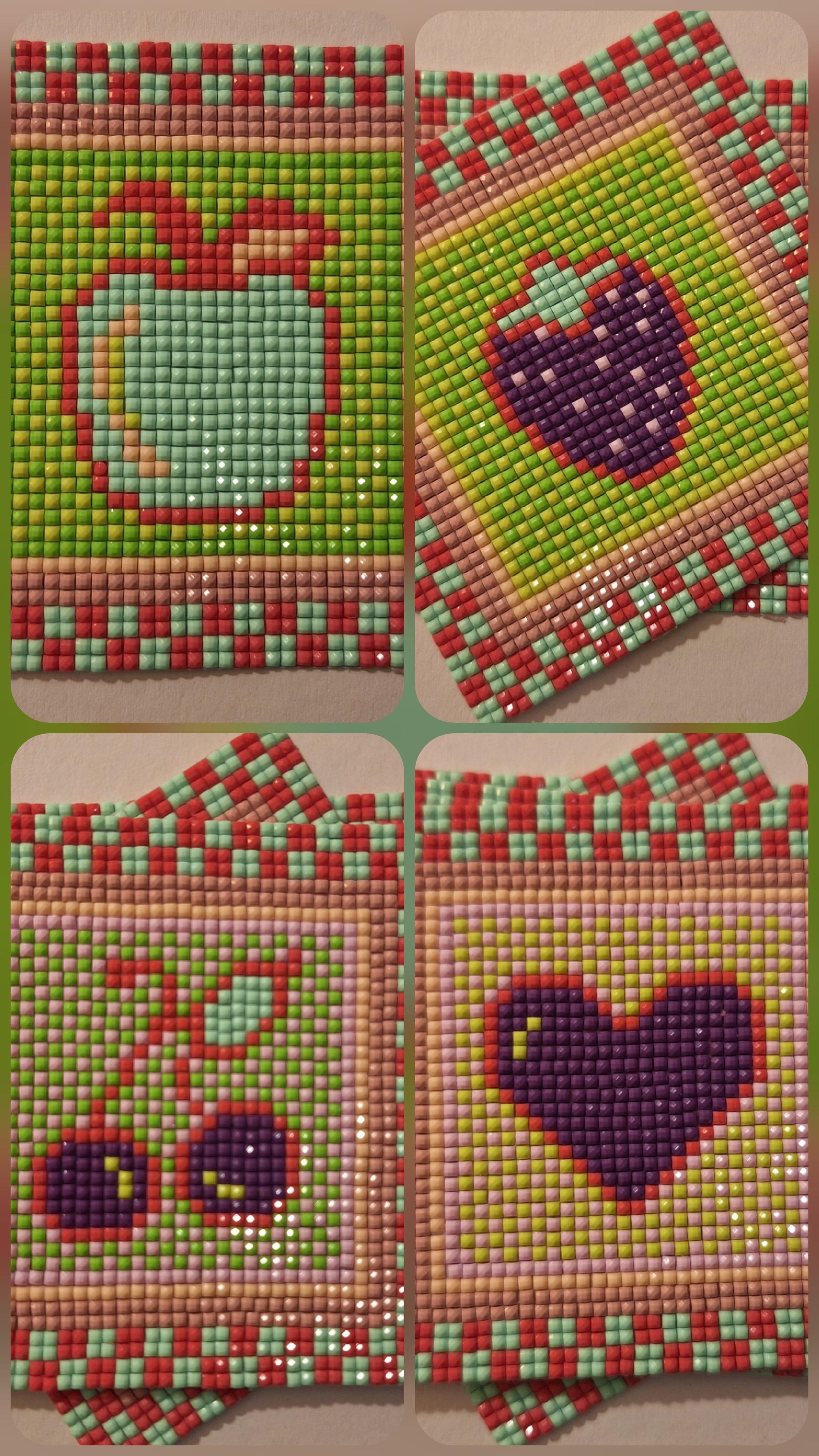 HERZENSFRÜCHTE
#micromosaic #Patches #neuesProjekt #Früchte #micromosaicart #Bastelstunden