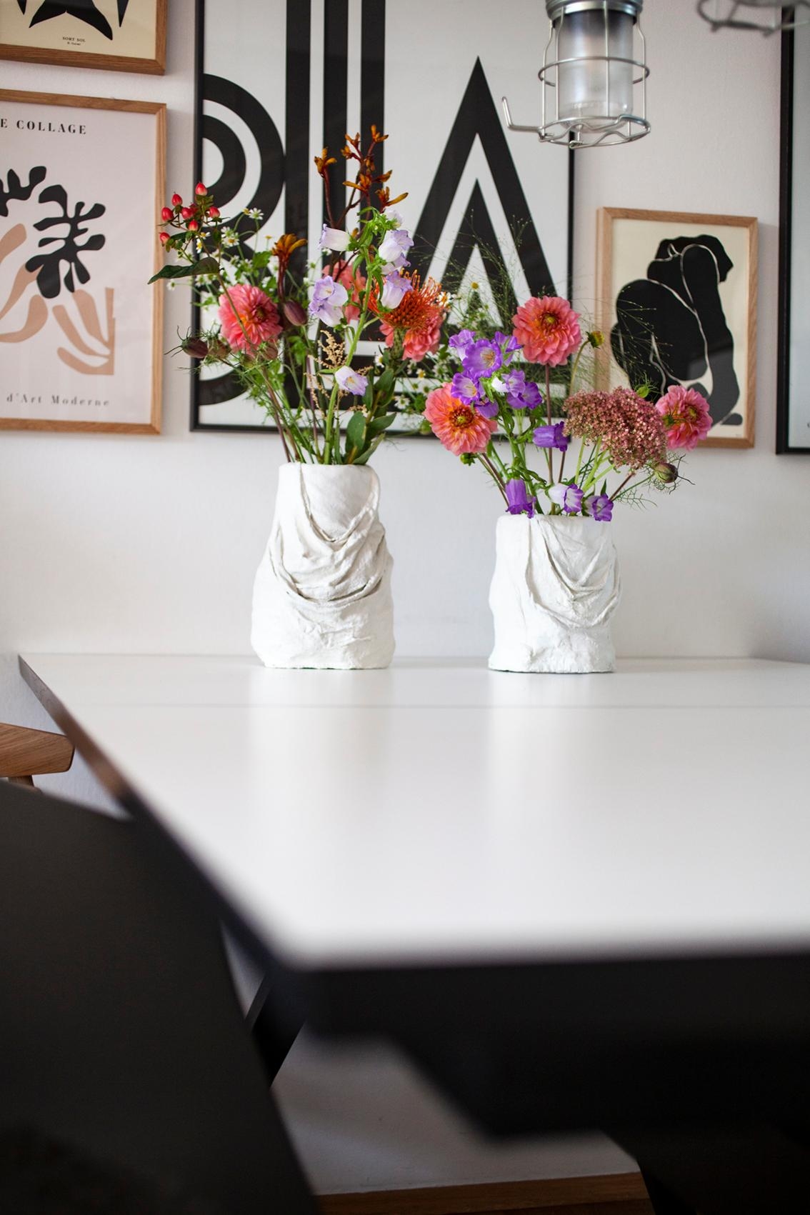 Heute gib’s Gips ...

#DIY #DIY-Vasen #Vasen #Blumen #Esstisch #Bildergalerie