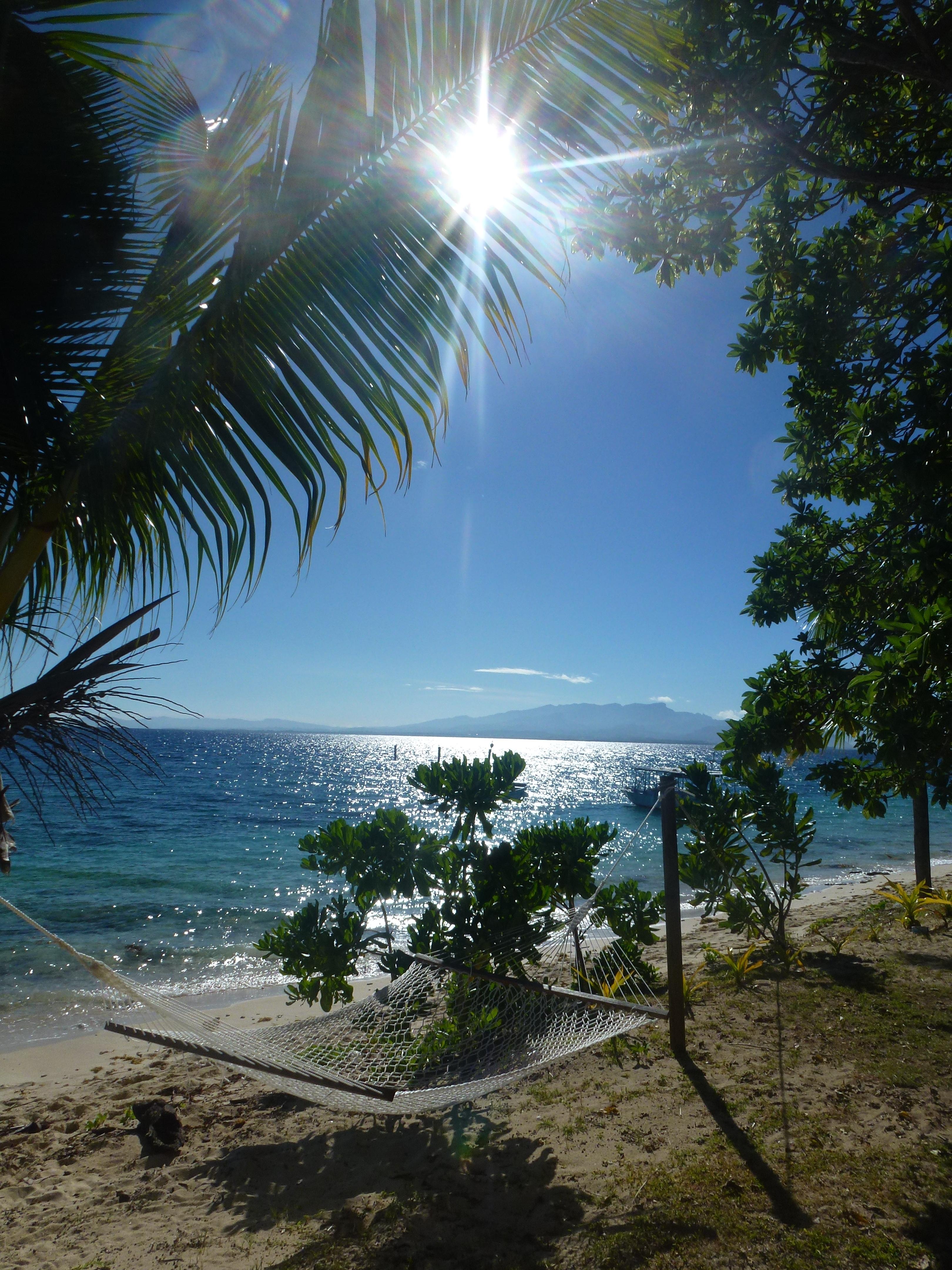 Hier würde ich gern wieder aufwachen... Good morning #Fiji!
#travel #weltreise #summerstyle