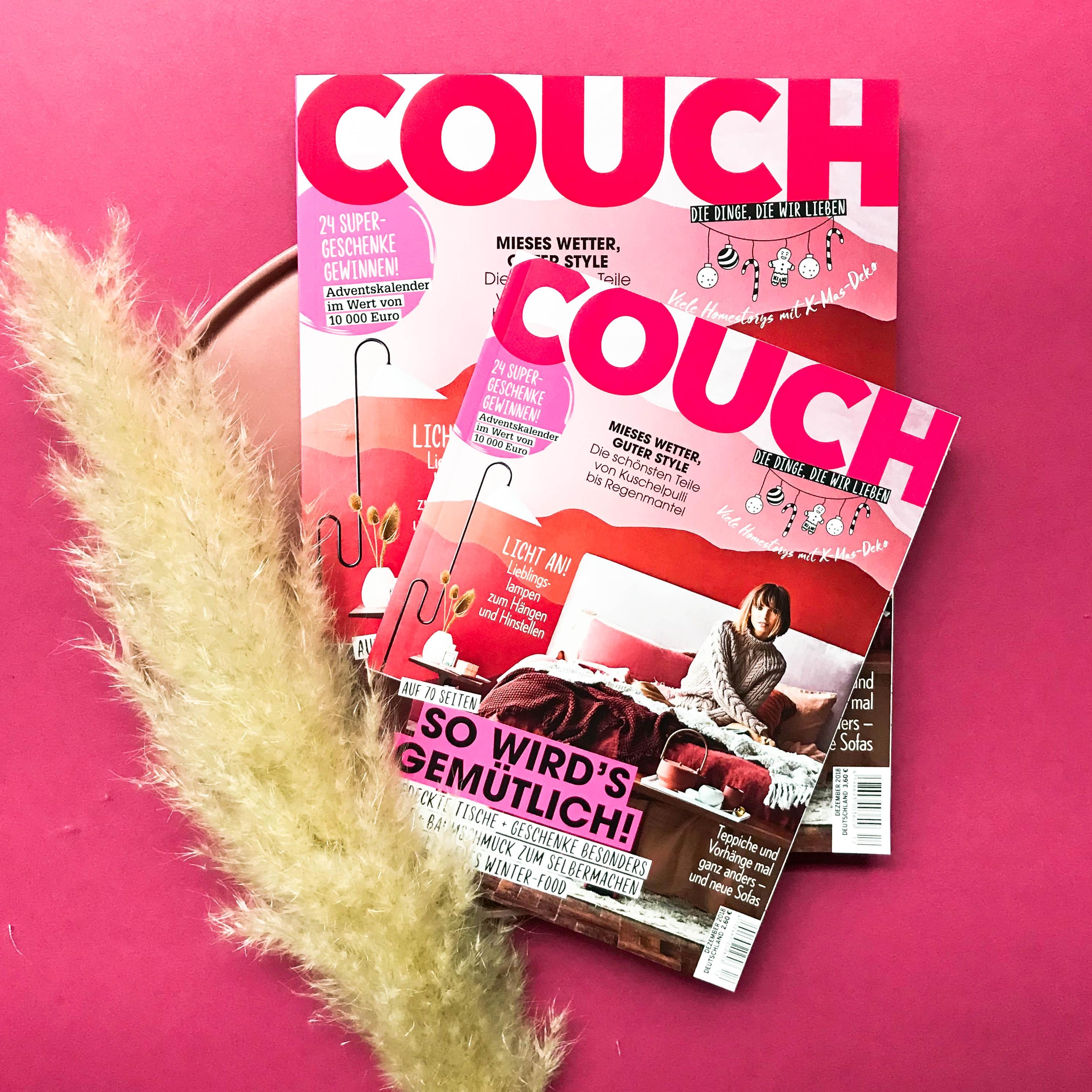 Ho, ho, ho! Die neue COUCH mit großem Xmas-Special & Tipps für mehr Gemütlichkeit ist da! 🎄#couchmagazin #couchabo