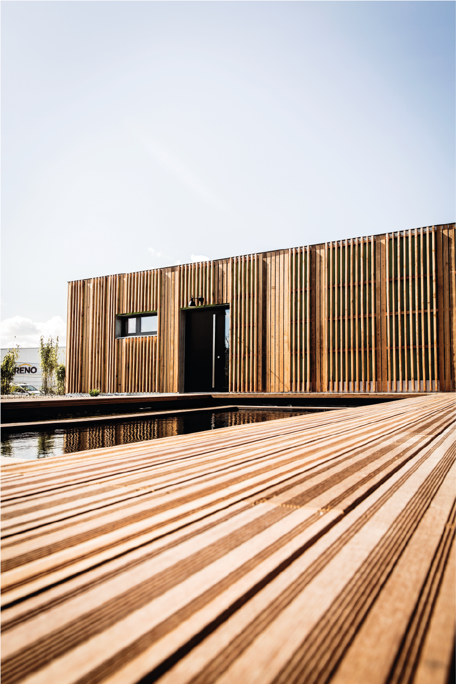 Holzfassade. #büro #holzfassade ©Freiraum14 GmbH
