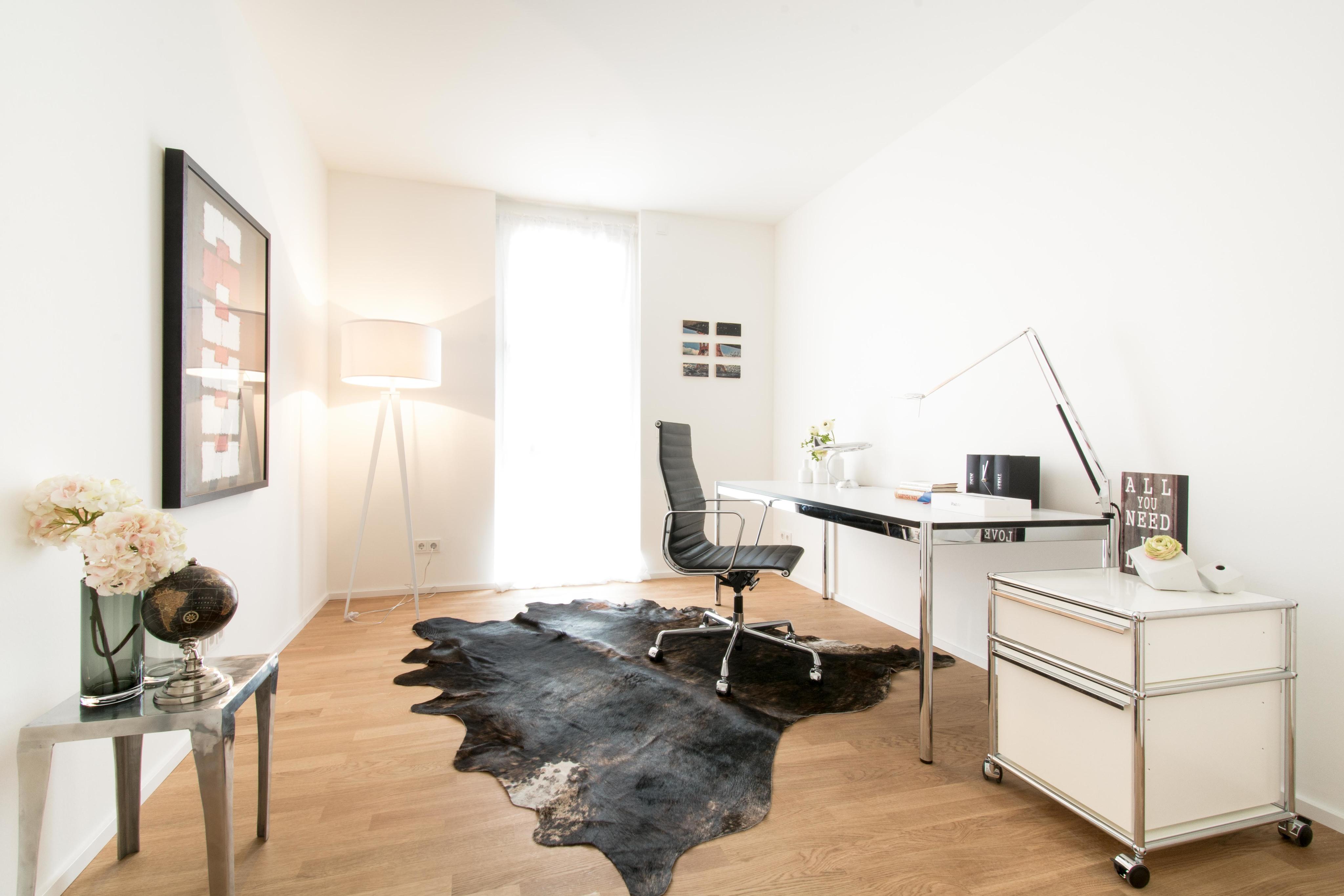 Home Staging Arbeitszimmer #musterwohnung ©www.luna-homestaging.de