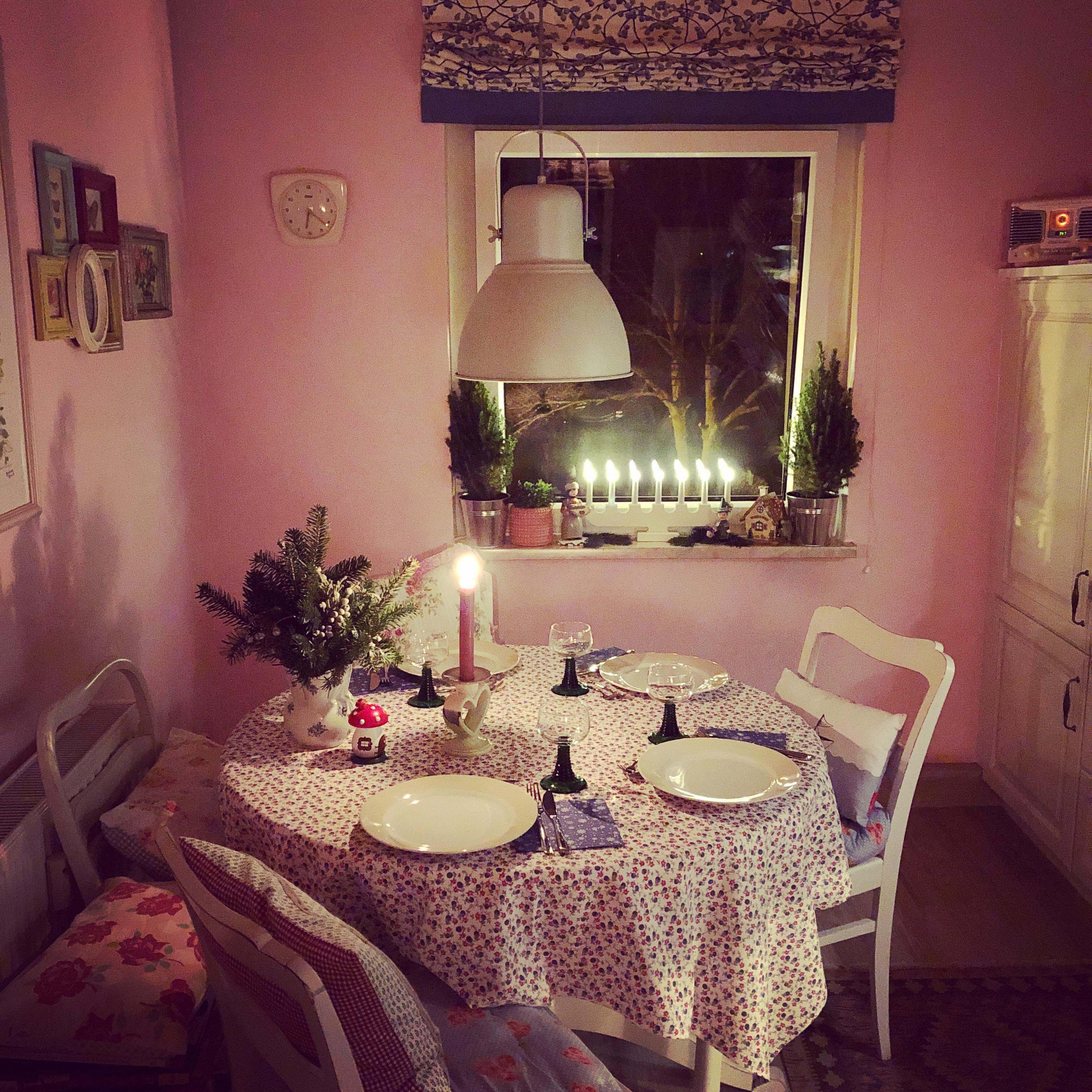 #hygge #essenmitfreunden #küche #pinkkitchen #weihnachten