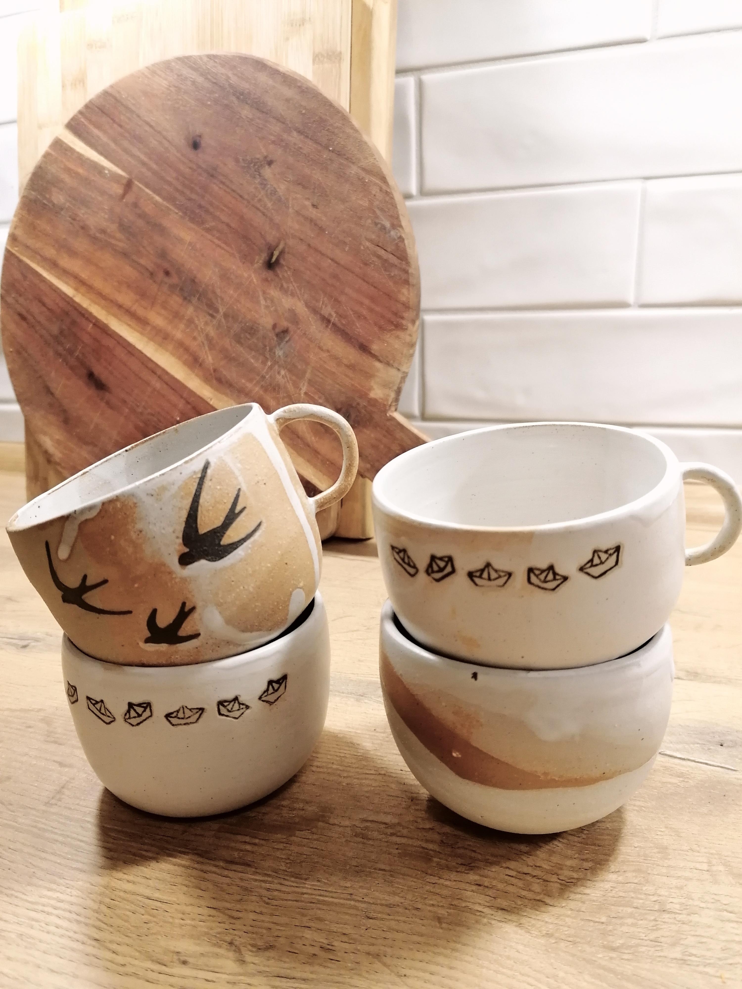 Ich bin verliebt in diese wunderschönen Einzelstücke von #kadia.keramik bei Instagram #Einzelsücke #Handgemacht #Tassen