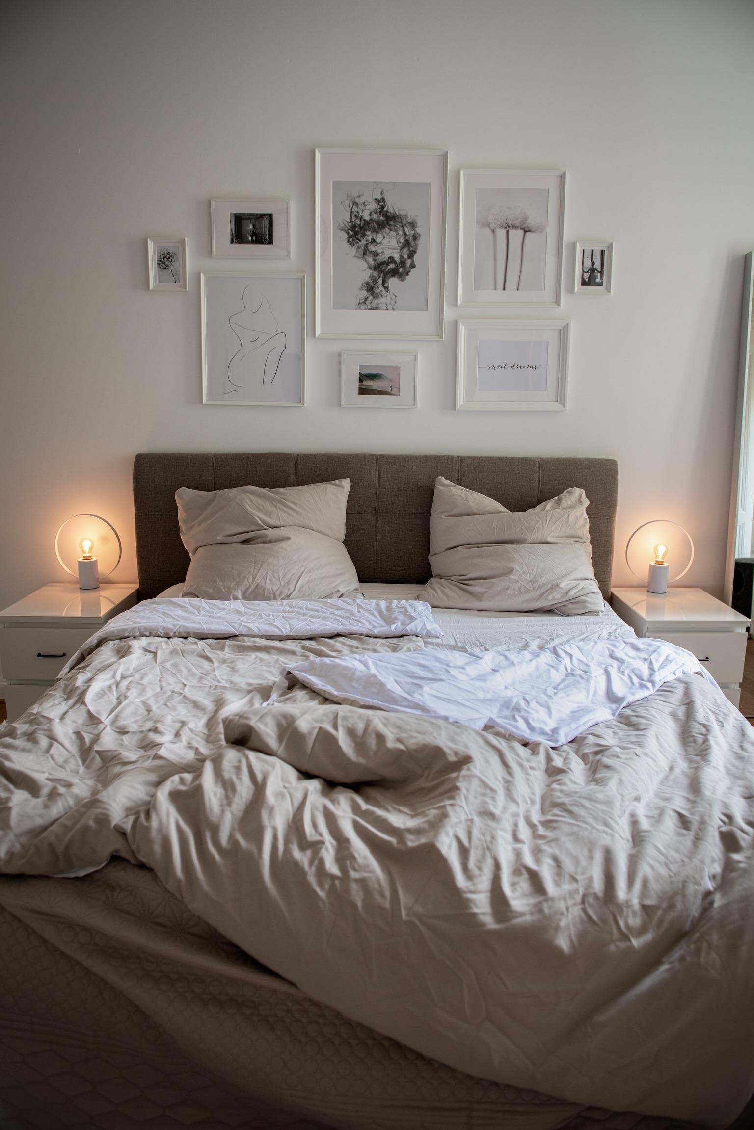 Ich liebe ein frisch bezogenes Bett 😍 #bettwäsche #mybedroom #schlafzimmer #schlafgut