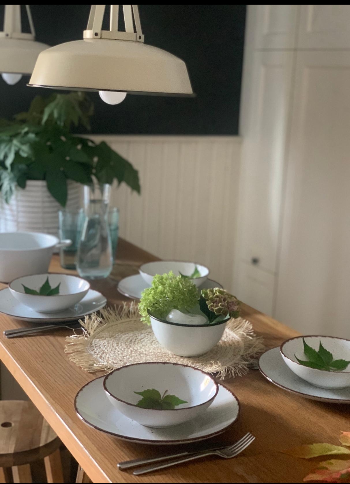 Ich liebe gemeinsame Essen an einem schön gedeckten Tisch. #hygge #livingchallenge #herbstdeko #minimalistisch