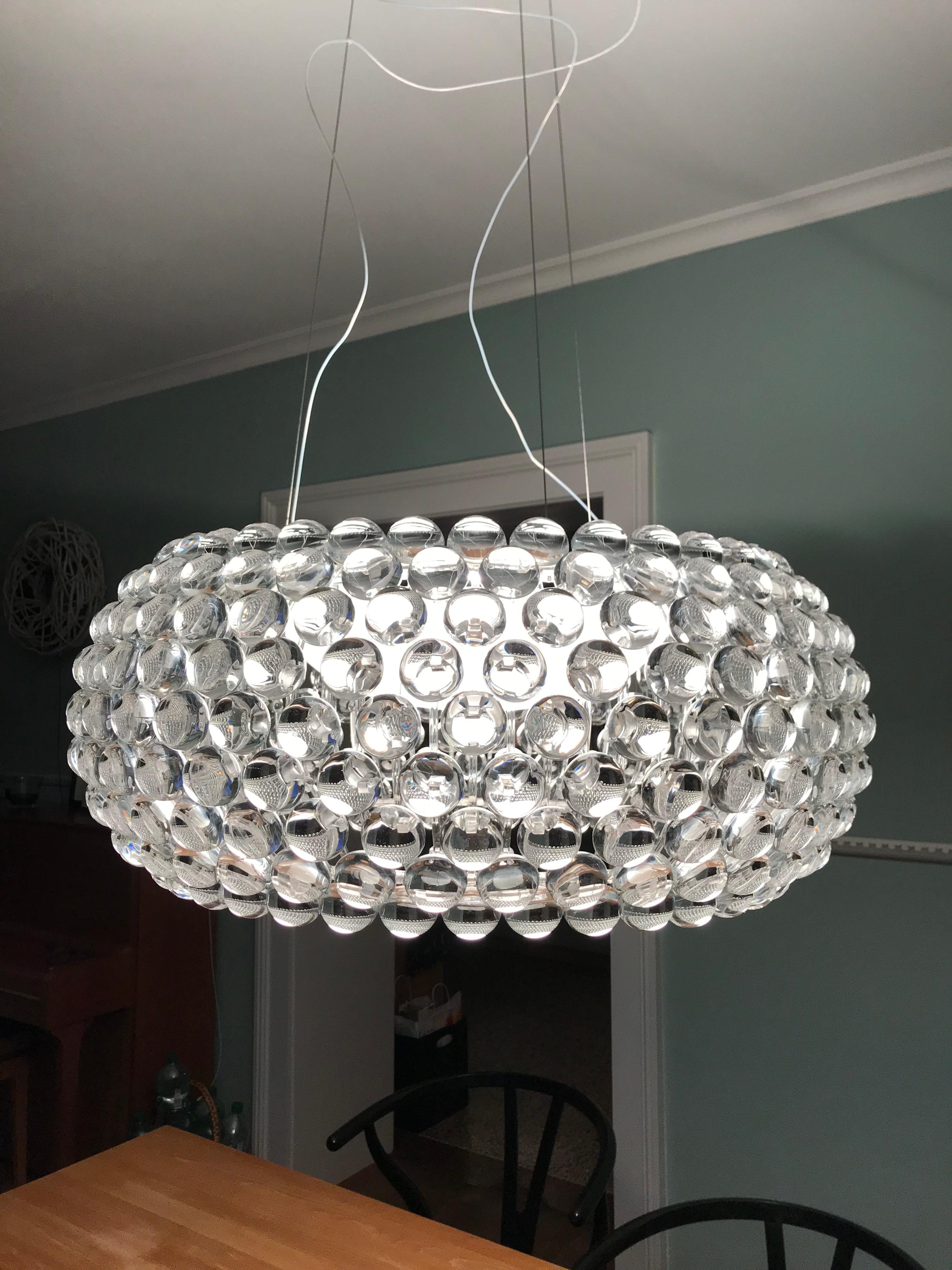 Ich liebe unsere Caboche von Foscarini, die war seit Jahren mein größter Wunsch 