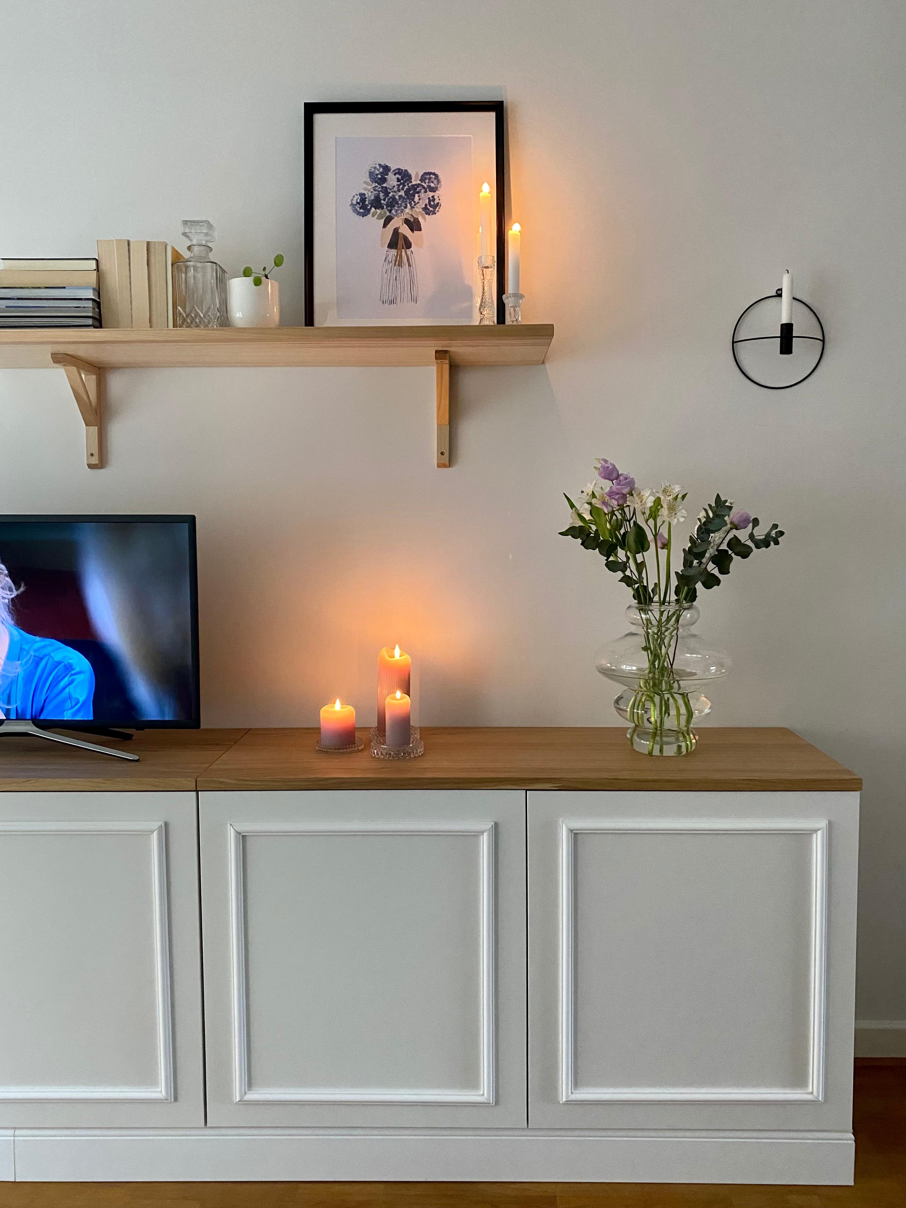 IKEA Besta DIY 🩵 #diyproject #bestamakeover #interiorstyling