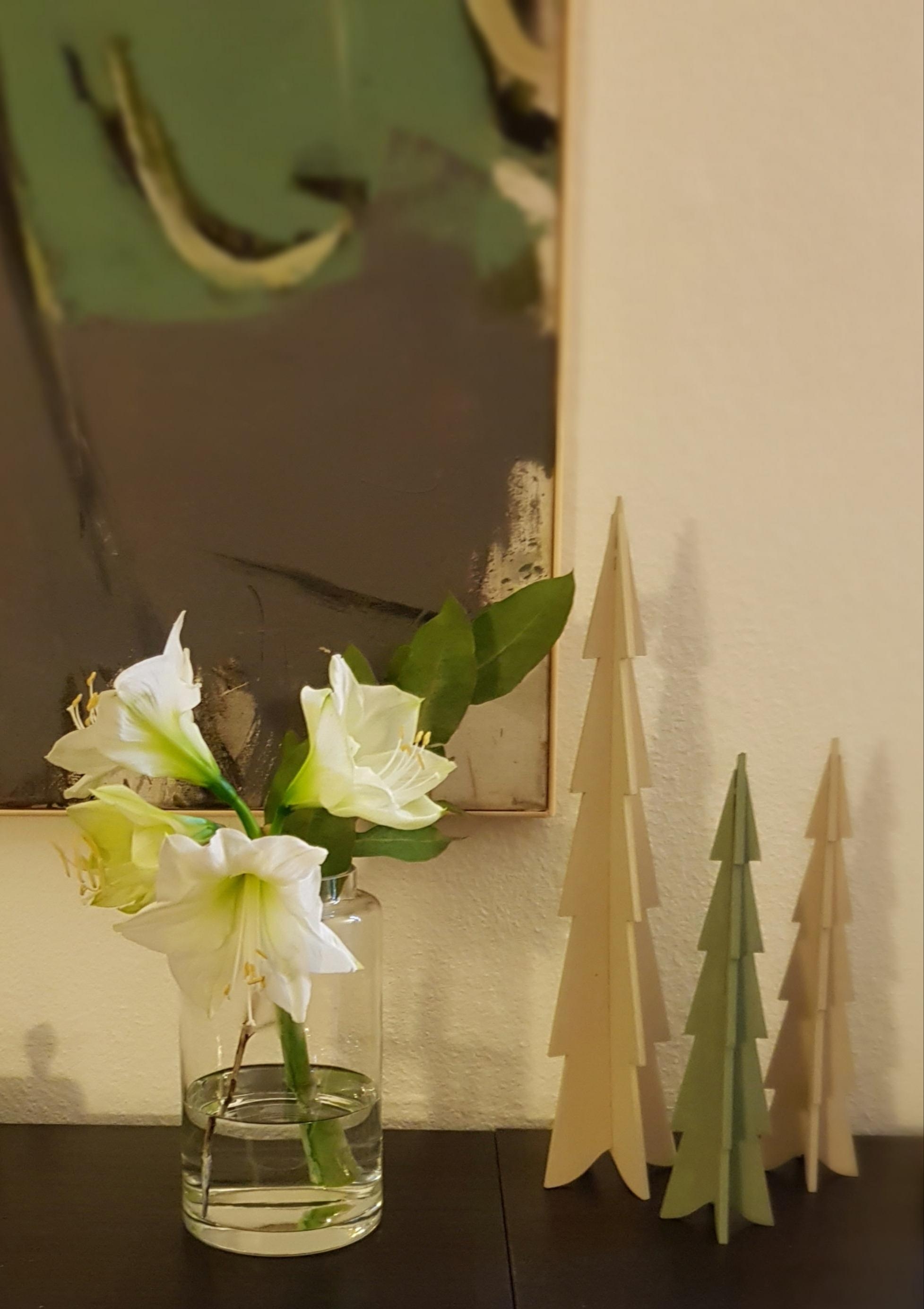 In die Vorweihnachtszeit gehört für mich die #amaryllis #freshflowerfriday #weihnachten #weihnachtsdeko #esszimmer 