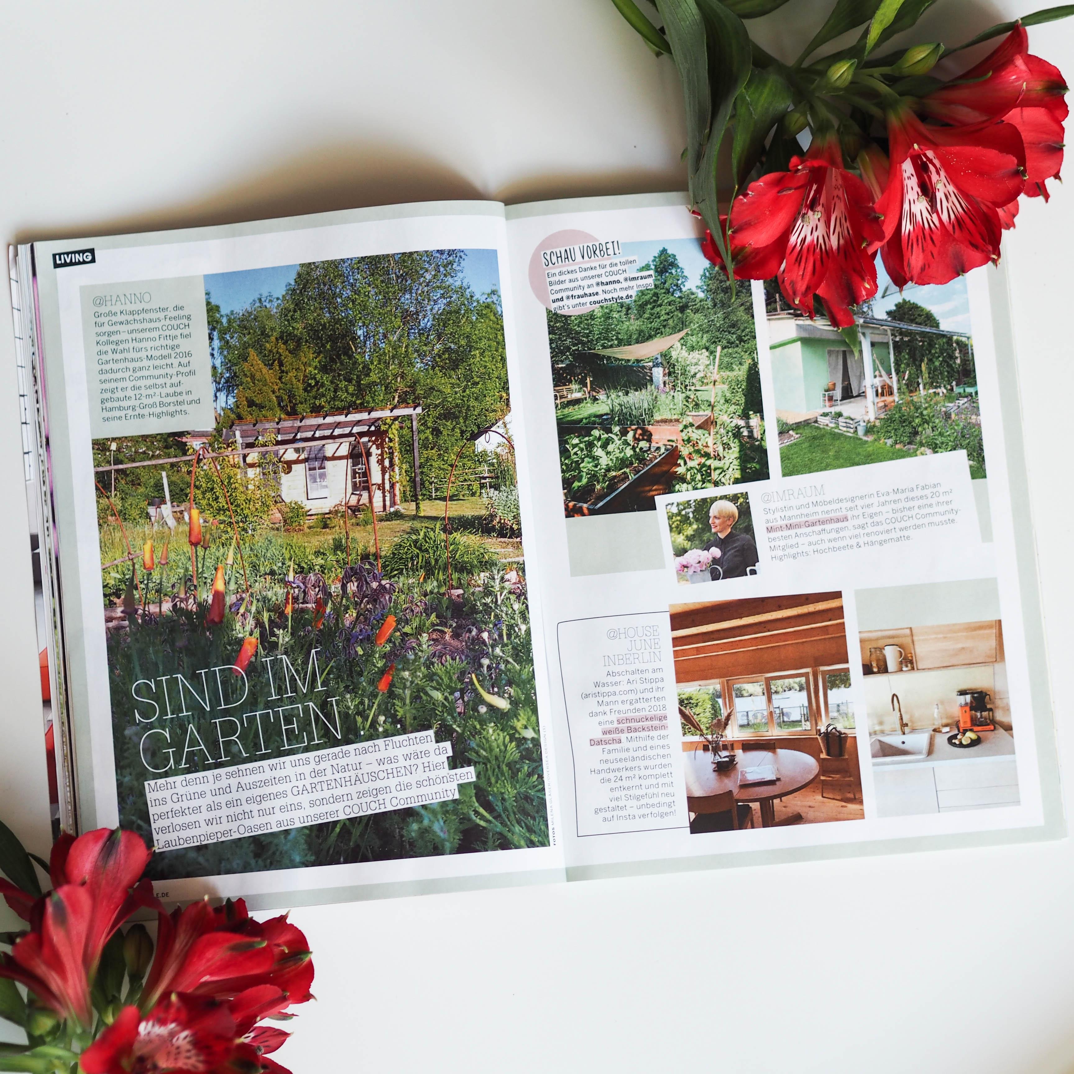 In Sachen Gartenhaus versorgen uns in der Ausgabe @Hanno, @imraum & @frauhase mit Laubenpieper-Inspo #couchmagazin 💕