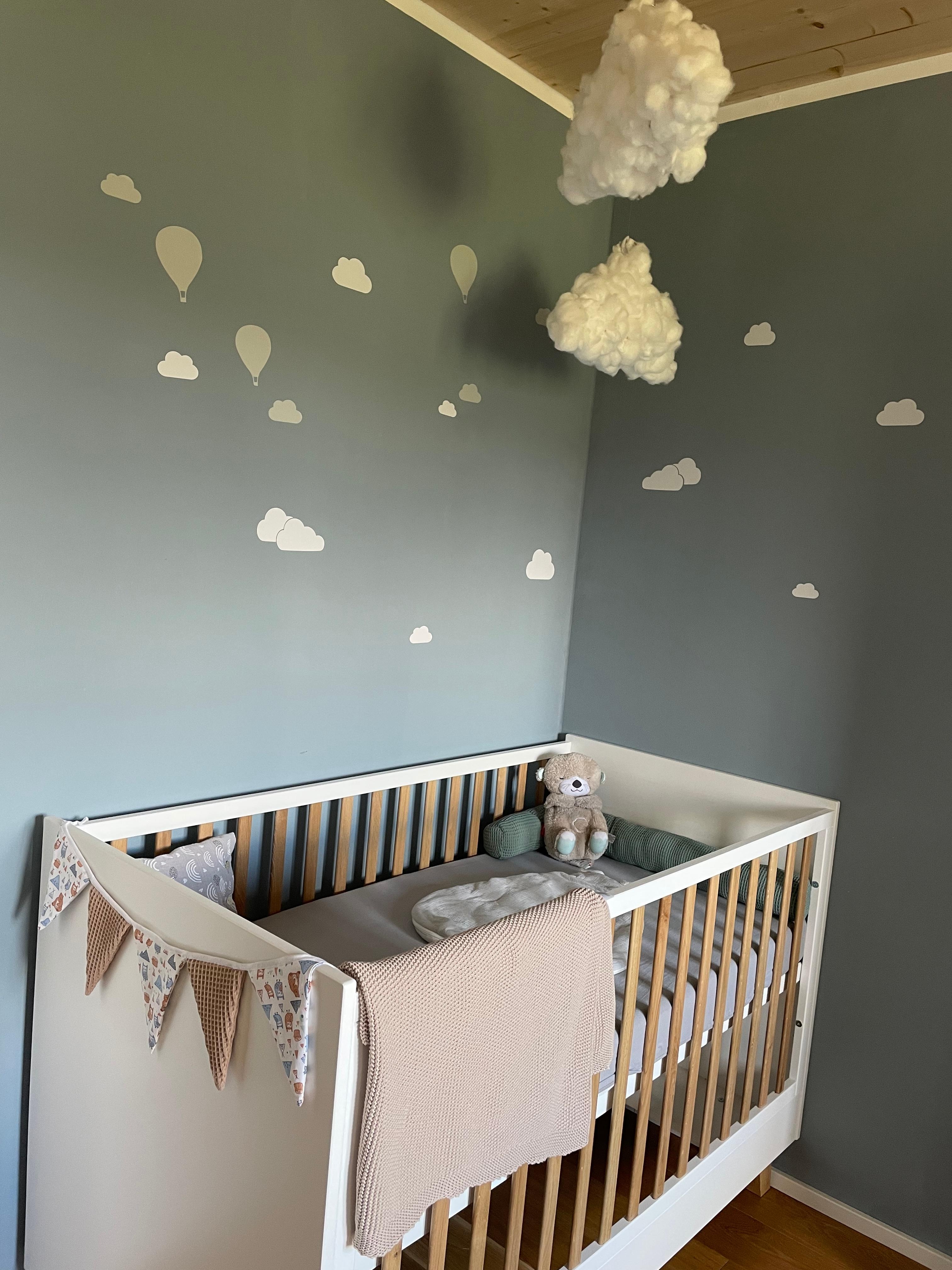 Inspo für‘s Babyzimmer 🤍😊#nordischblau #cloudstyle #minimalism