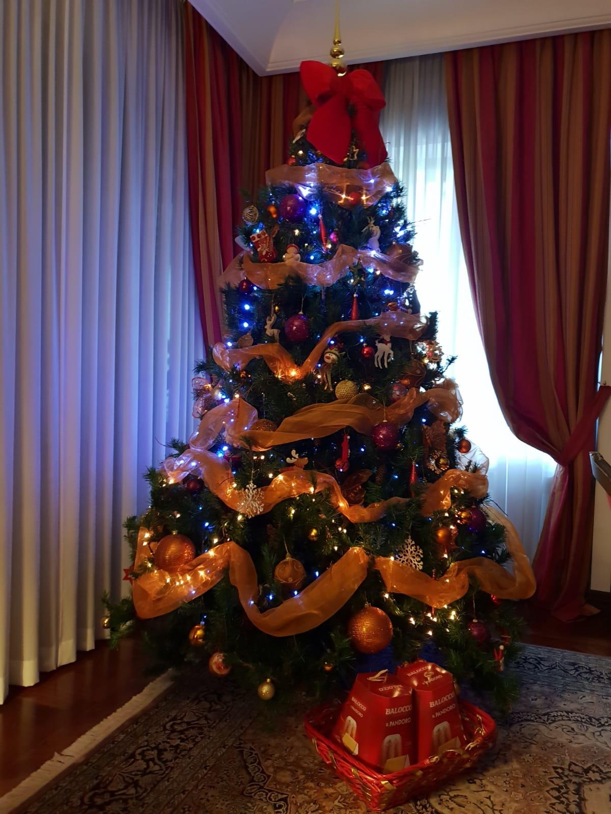 Italienischer 🎄 
#Weihnachtsbaum #sizilian Family 