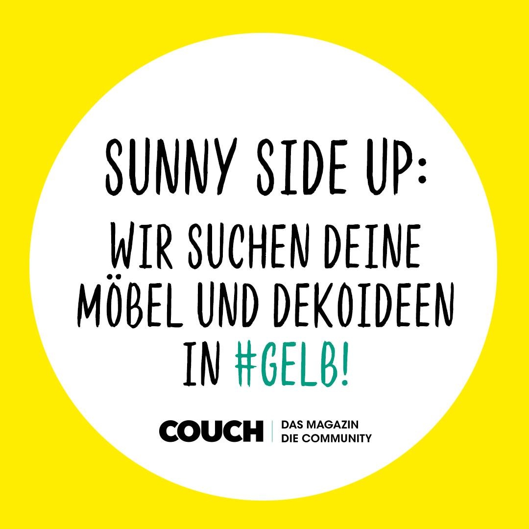 Jetzt kommt Sonne in die Bude! ☀️Wir suchen deine Einrichtungsideen in der Trendfarbe #gelb!