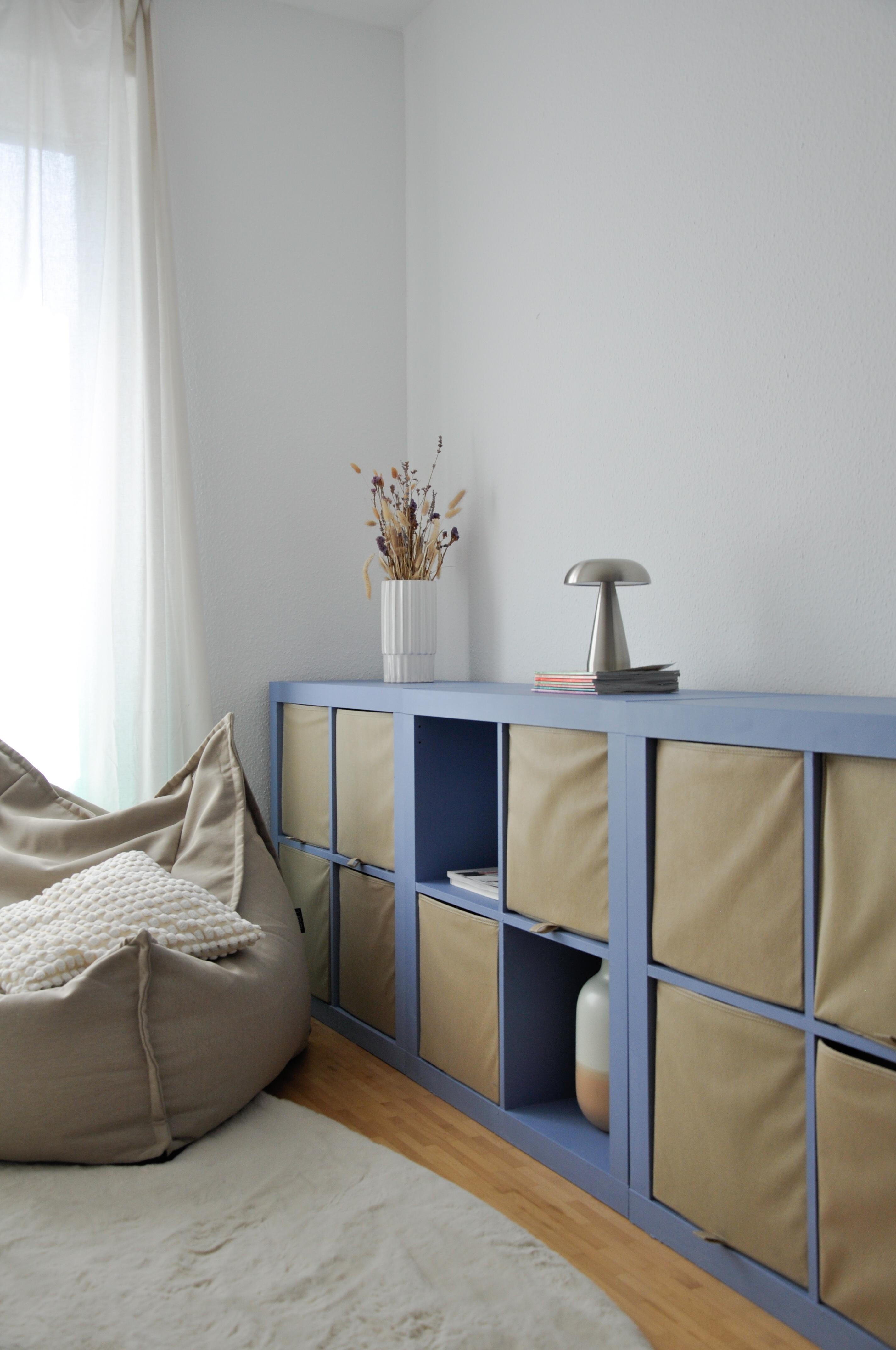 Kallax 🩵 #kallax #ikea #ikeakallay #diy 