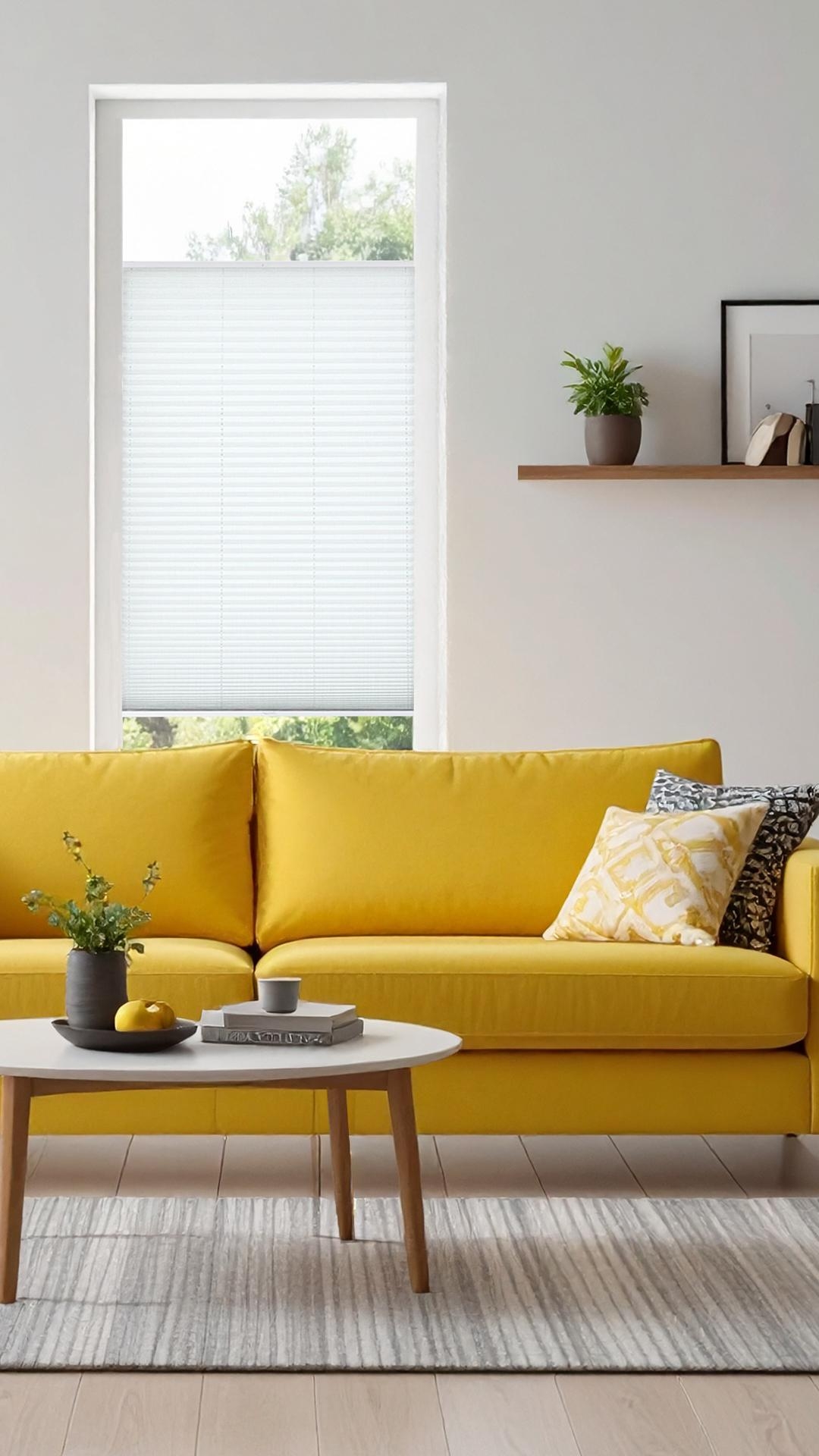 Kein Chi Chi, einfach nur faltenschön. Myfaltstores Plissees im Wunschmaß . Entdecke faltenschöne Wohnideen für dein Zuhause. #plissee #wohnzimmer #sofa #ambiente #stil 