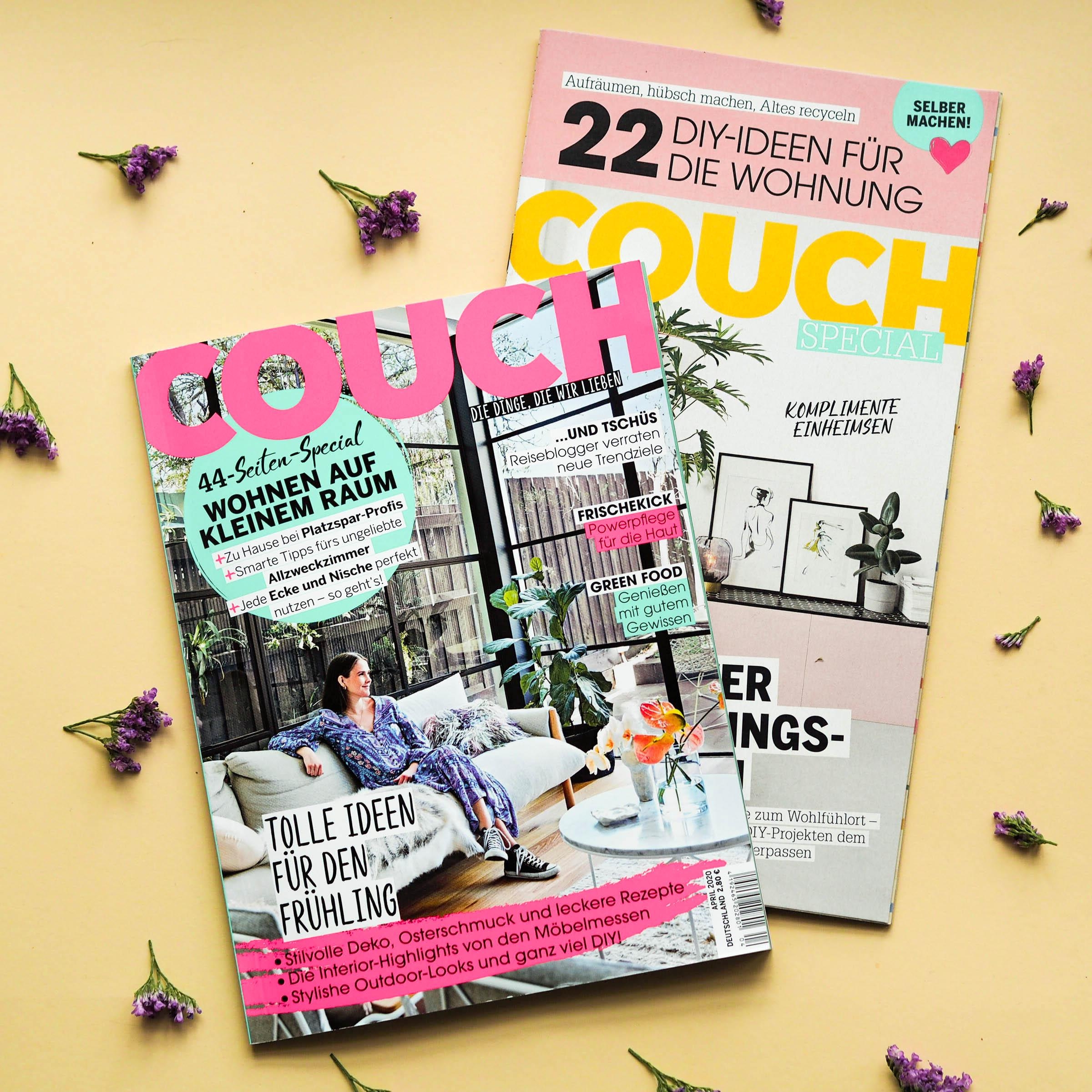 Kickstart für den Frühling: Die neue COUCH mit 35-seitigem DIY-Special ist da! #COUCHMagazin #COUCHAbo