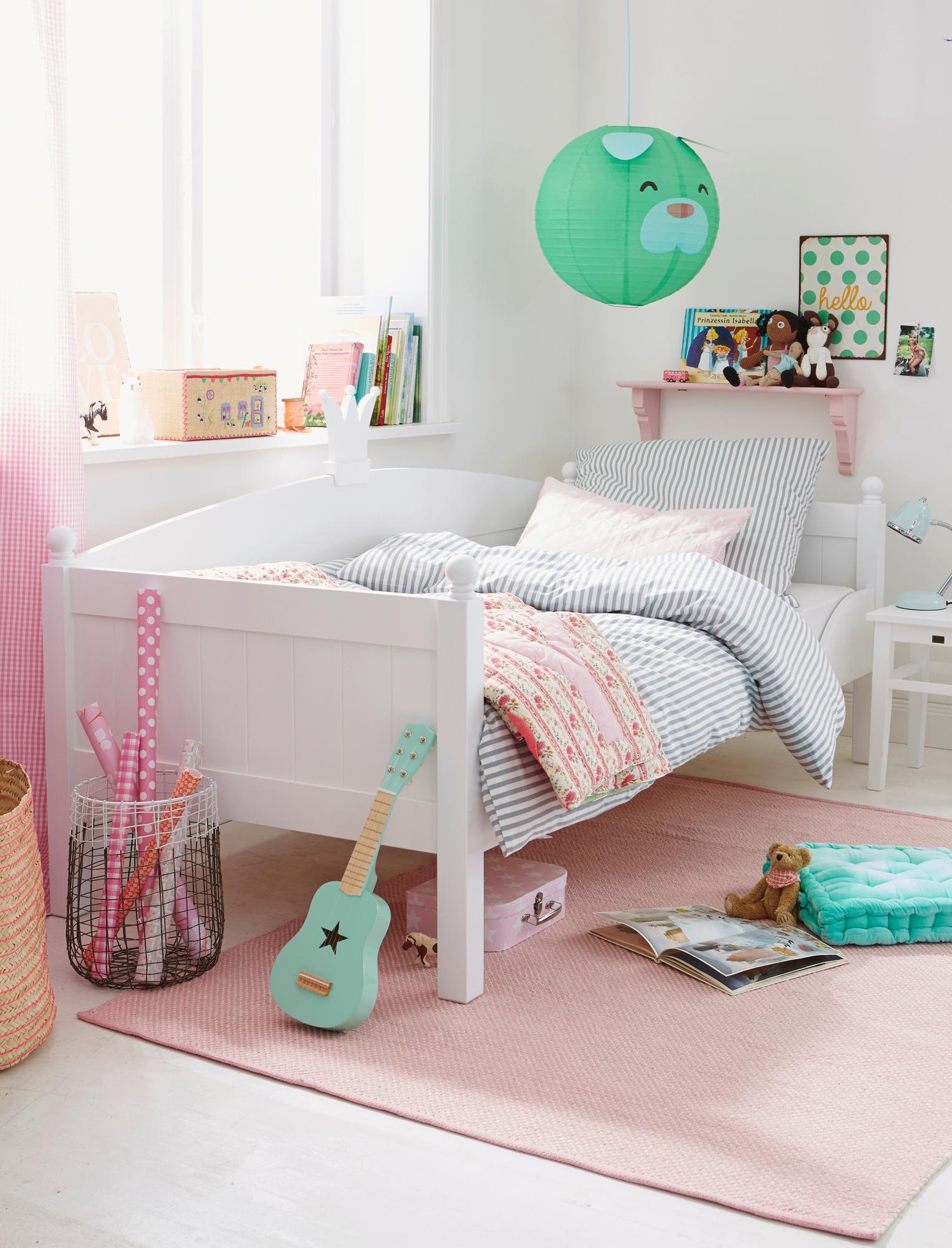 Kinderzimmer in Pastellfarben einrichten #pastellfarbe #zimmergestaltung ©Car Selbstbaumöbel