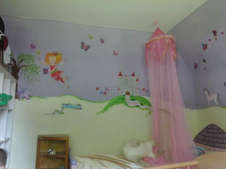 #Kinderzimmer #Mädchen #Lilie unser Mädchenzimmer