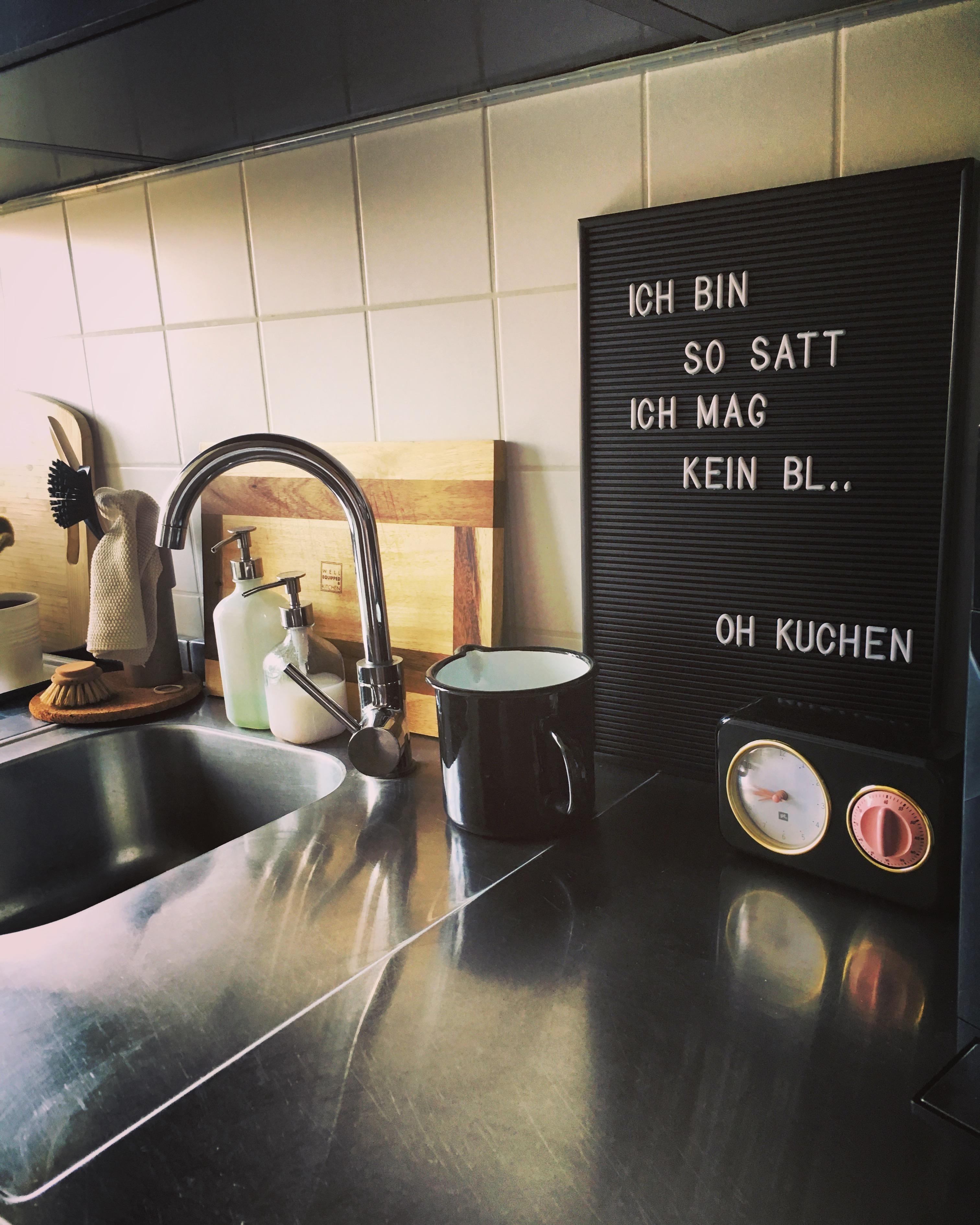#kitchen #blackisbeautiful #letterboard #mykindofliving