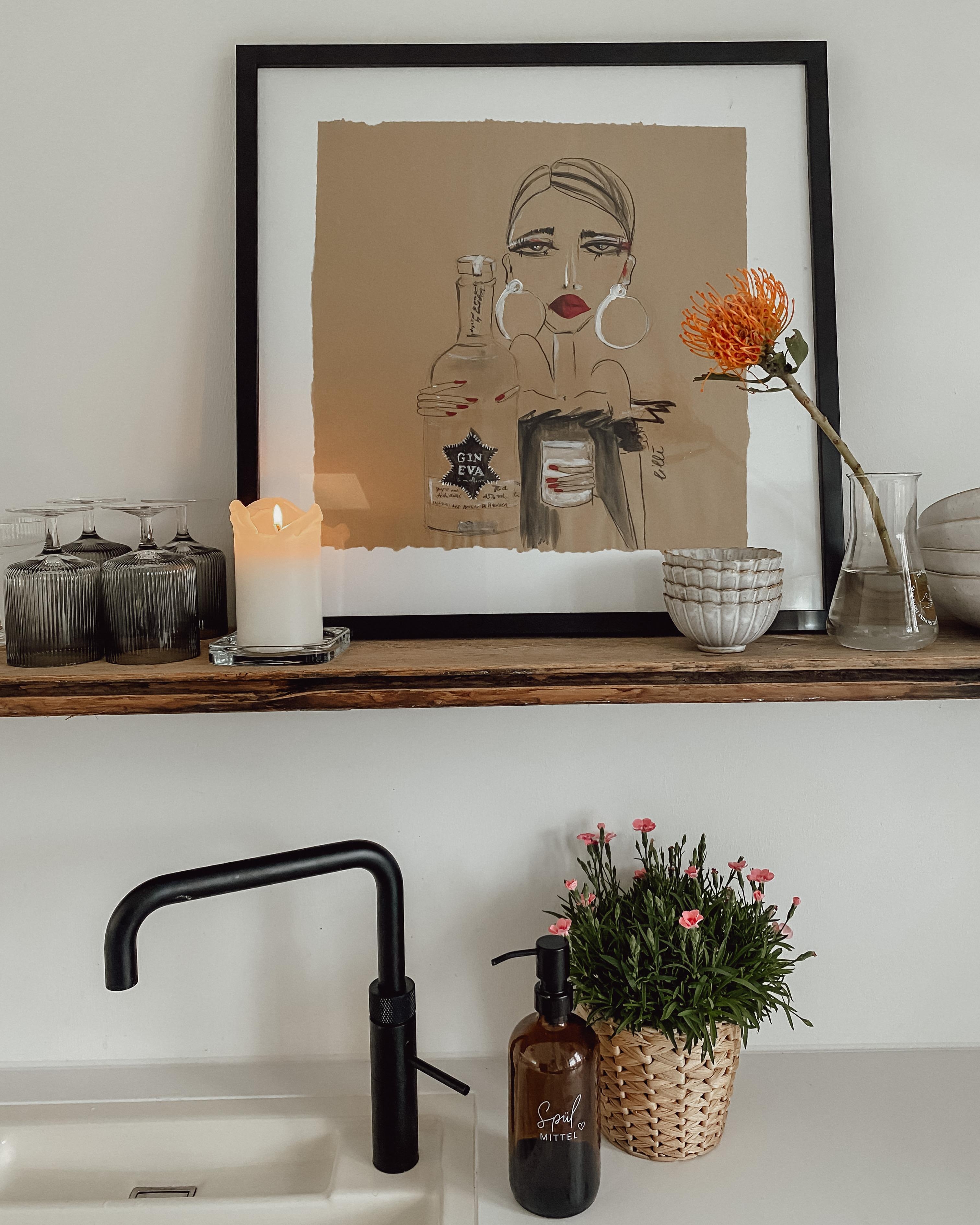 #kitchendecor #couchliebt #iicarty #art #artwork #illustration 
