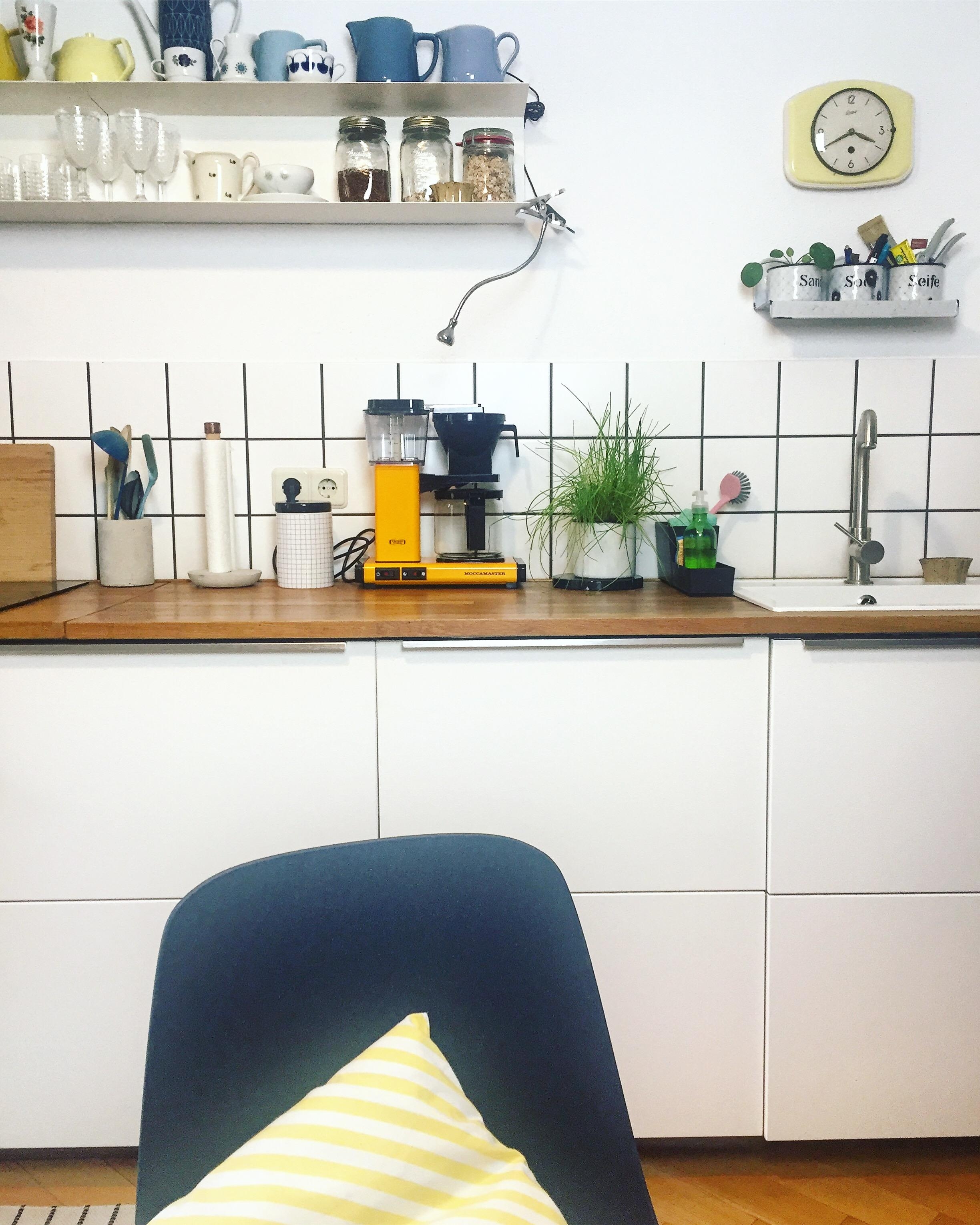 #kitchenstories #küche #ikea #moccamaster #gelb