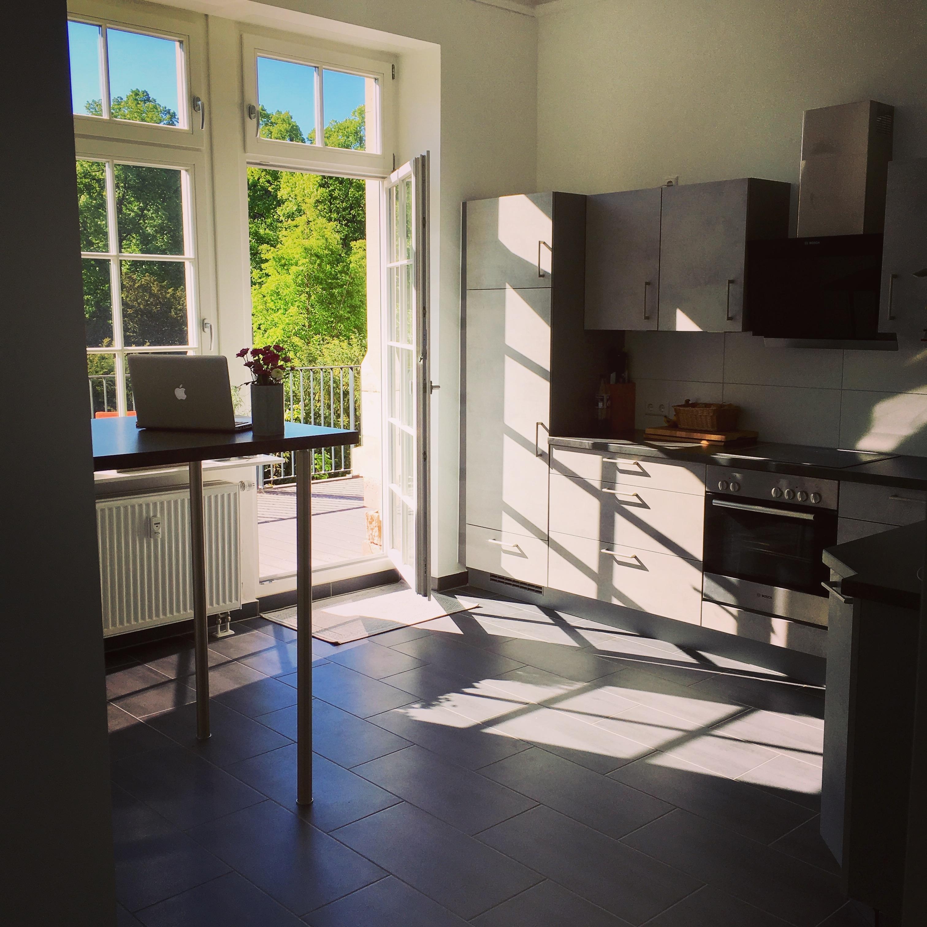 #kitchenview #sunshine #myhome #altbauliebe
