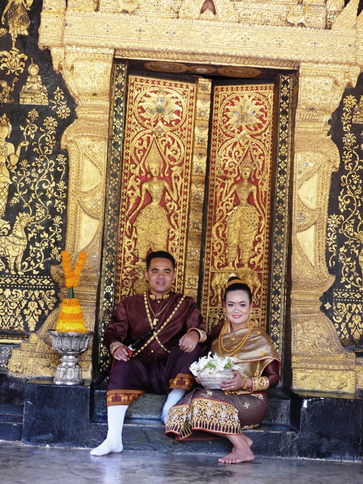 Klassische #Hochzeit in Luang Prabang 💒 #Laos! #travel #Urlaub #reise #backpacking 