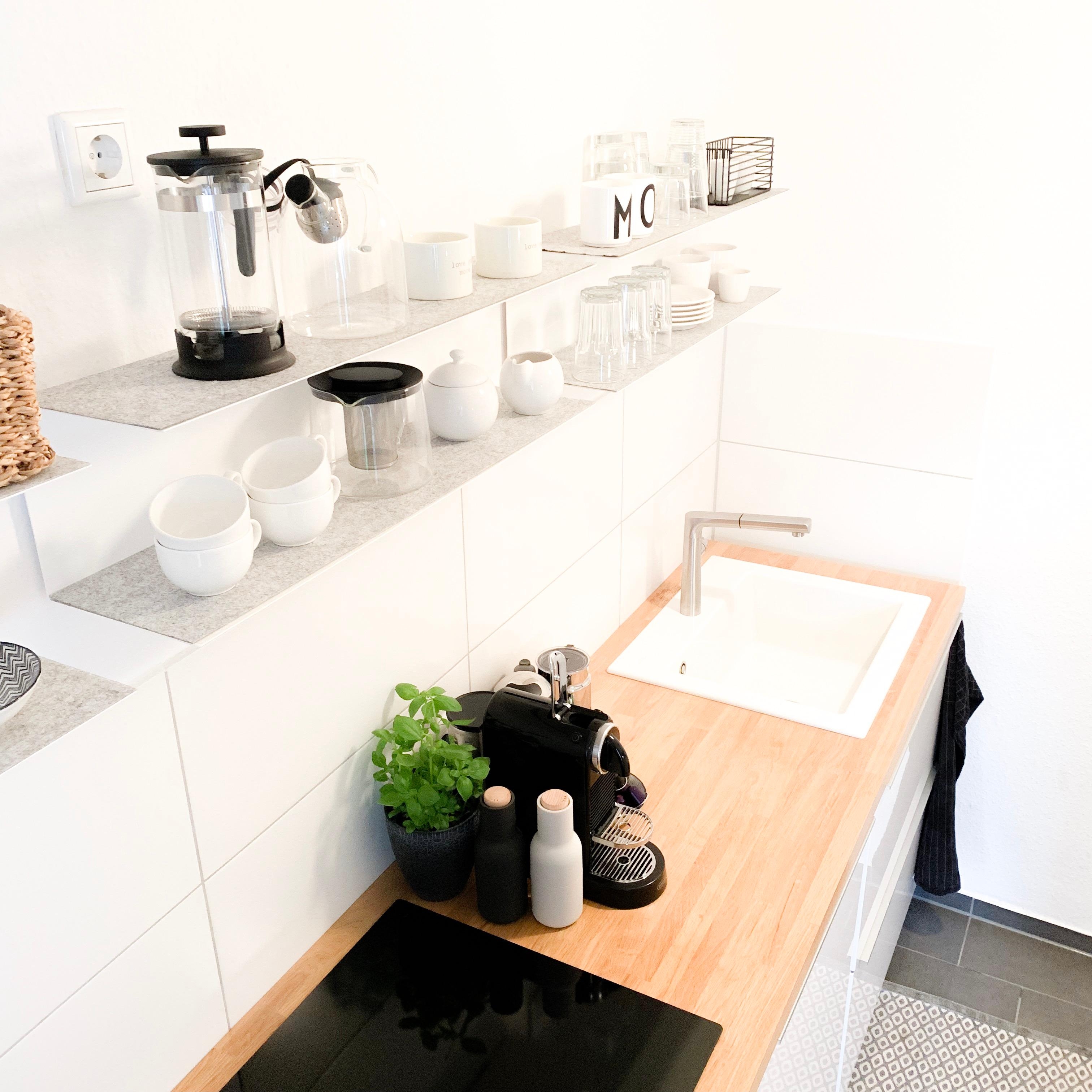 Klein aber fein #kitchen #küchenliebe #white #cozyhome