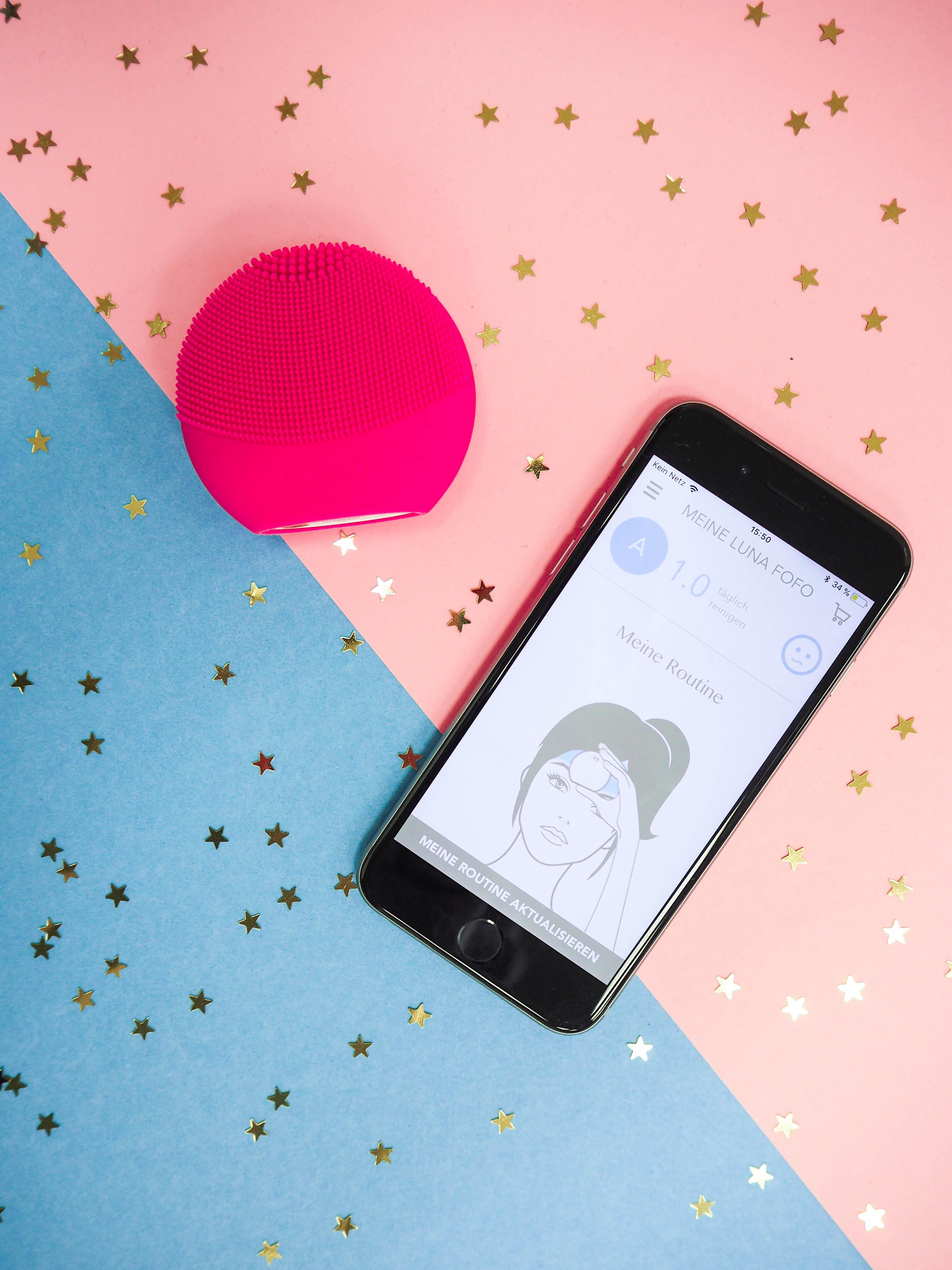 Klein, aber oho: Die Fore Luna Fofo Gesichtsreinungsbürste mit smarter App! #beautytools #foreo #gesichtsreinigung