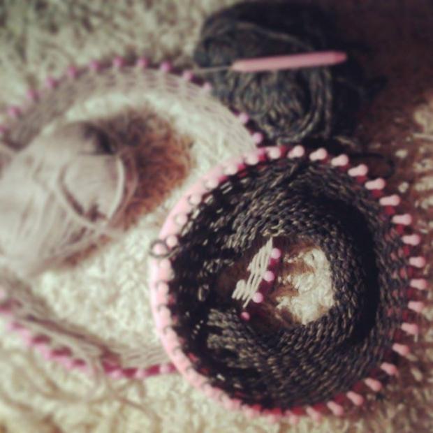 Knitting Loom - Der Winter kann kommen :-)