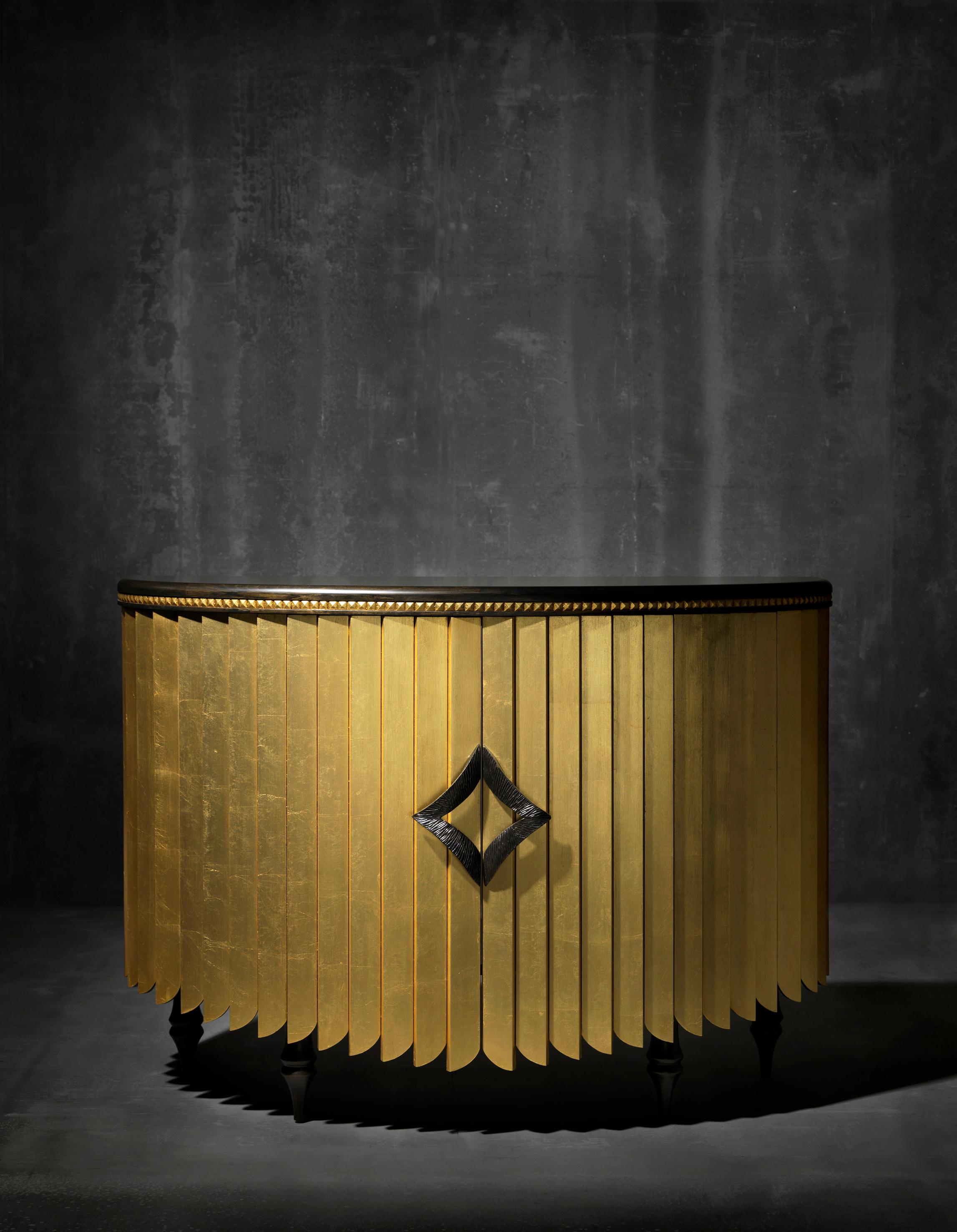 KONSOLE  ORO by ROOMERS Design Studio #konsole #holzkonsole ©ROOMERS