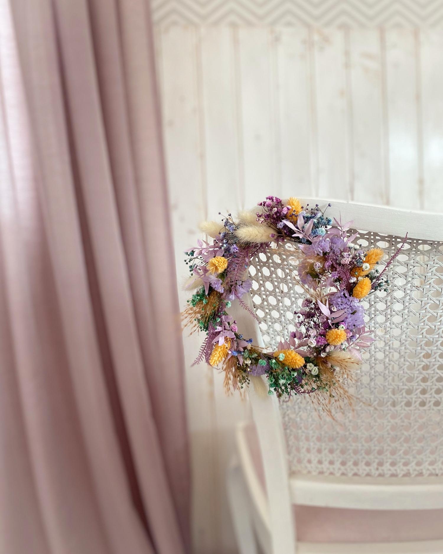 Kranzliebe 
#sonntagskränzchen#wreath#diy#driedflowers#trockenblumenliebe#pastellove