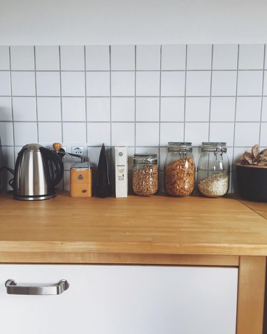 Küche. 💛 #home #interior #kitchen #food #breakfast #coffee #ikea #värde #wood #urban