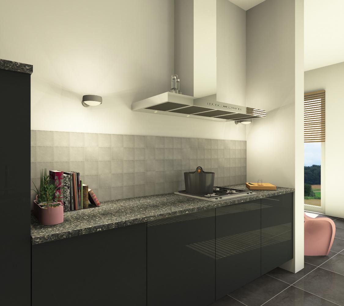 Küche #küche #arbeitsplatte #wandfliesen ©Fliesenmax