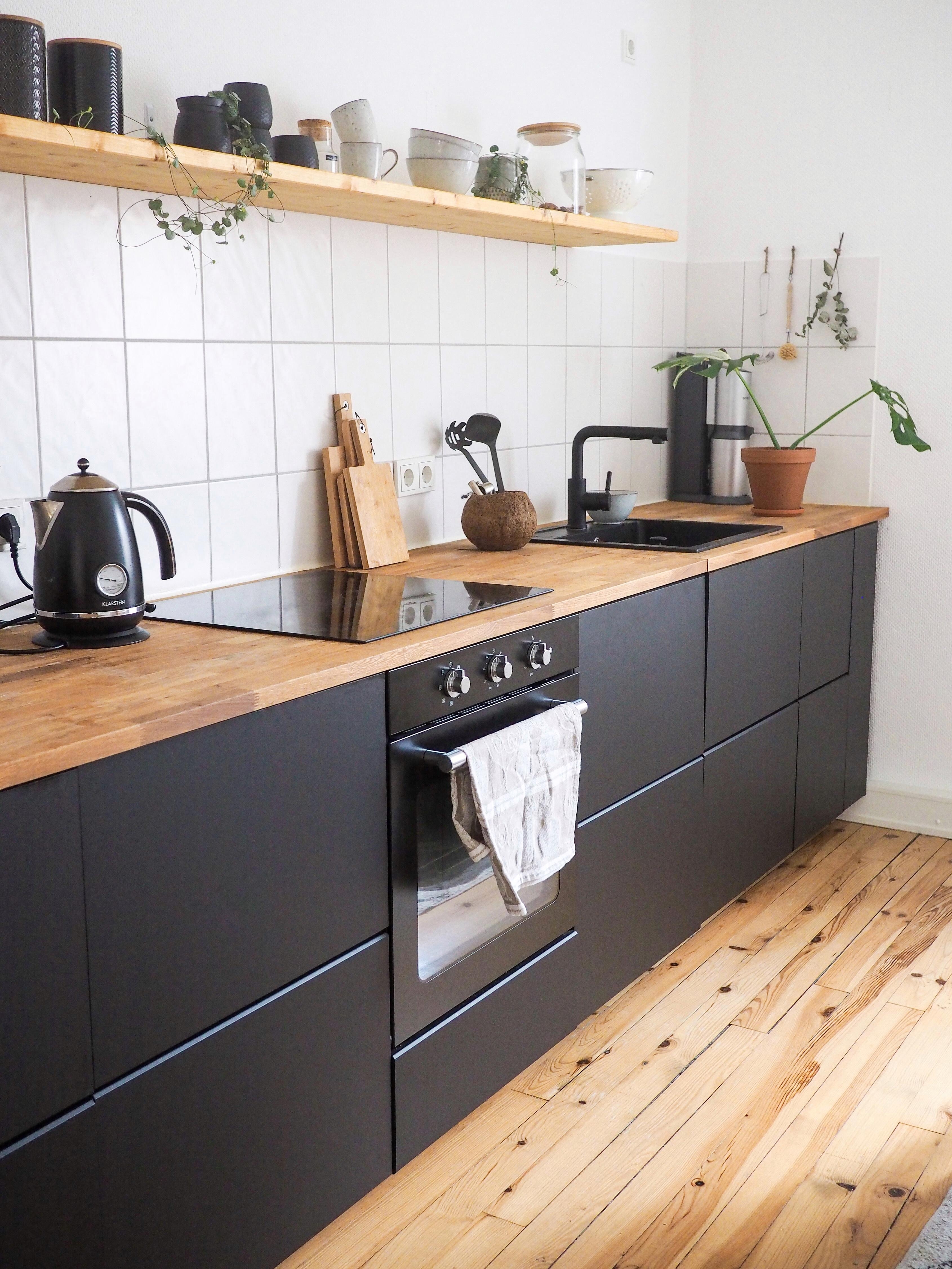 Küche mit Regal 🌟 
#kitchen #couchliebt #küche