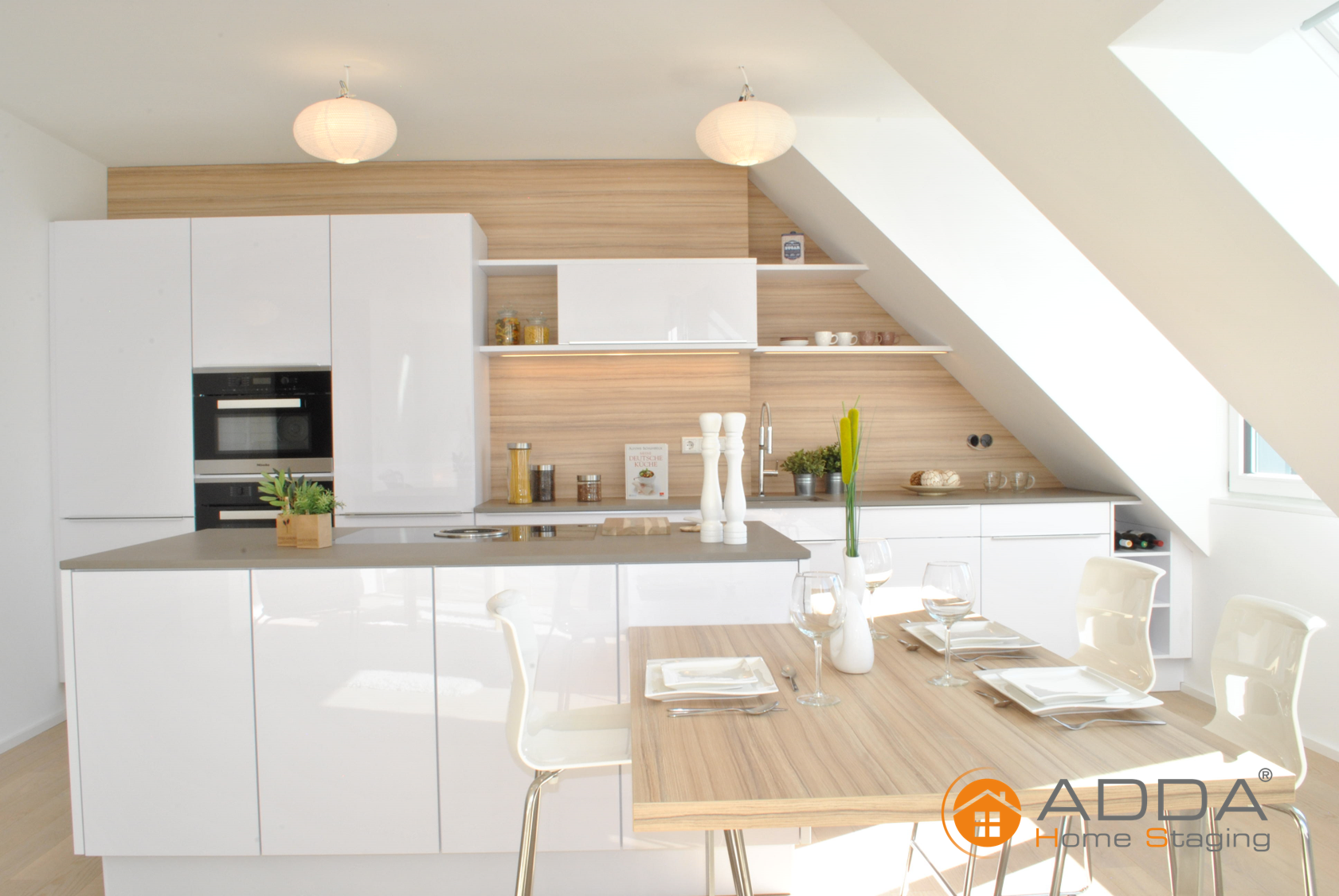 Küche nach ADDA Homestaging #küche #raumgestaltung ©ADDA Homestaging
