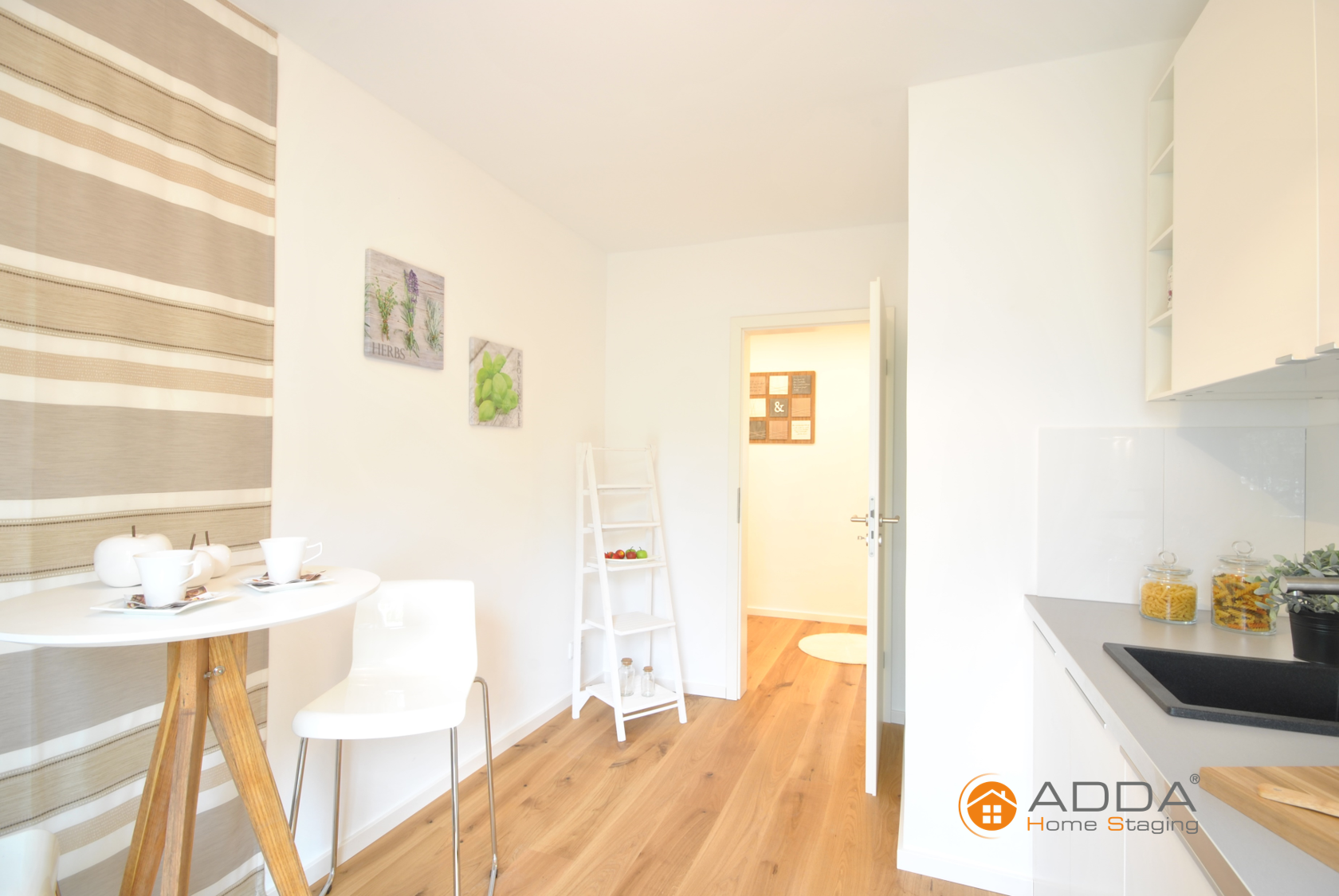 Küche nach ADDA Homestaging #raumgestaltung ©ADDA Homestaging