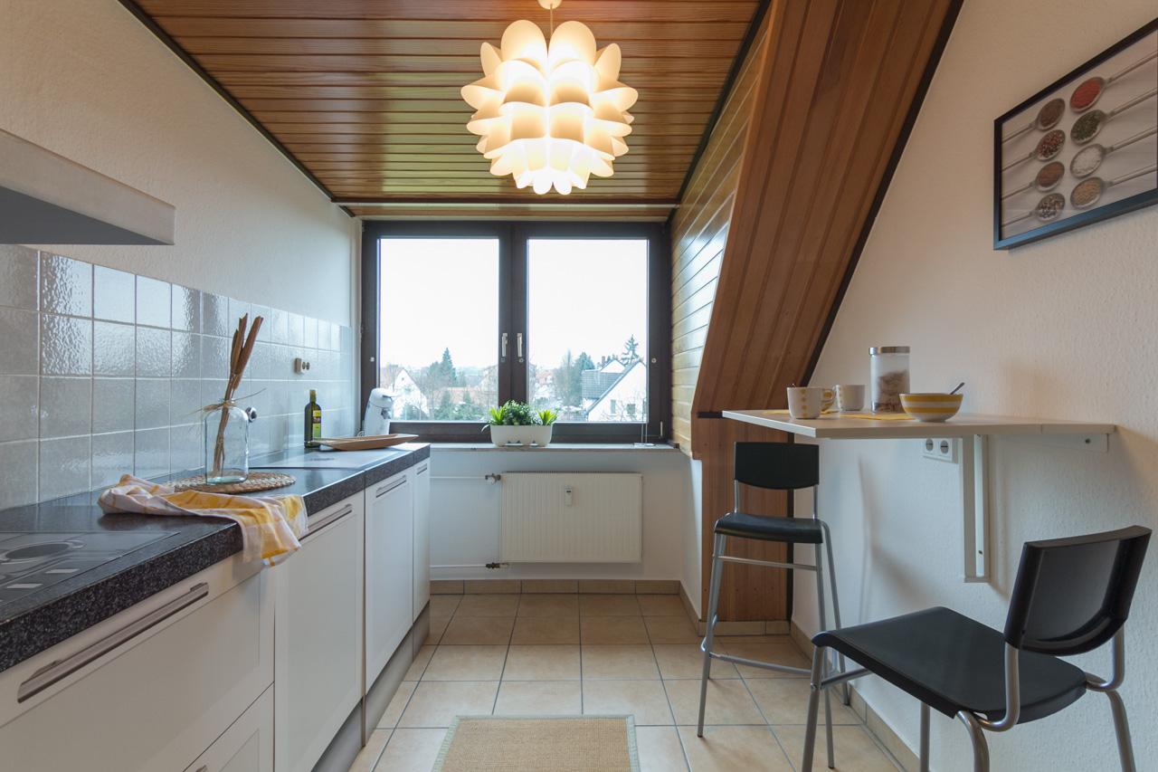 Küche nachher #küche ©Florian Gürbig / Immotion Home Staging