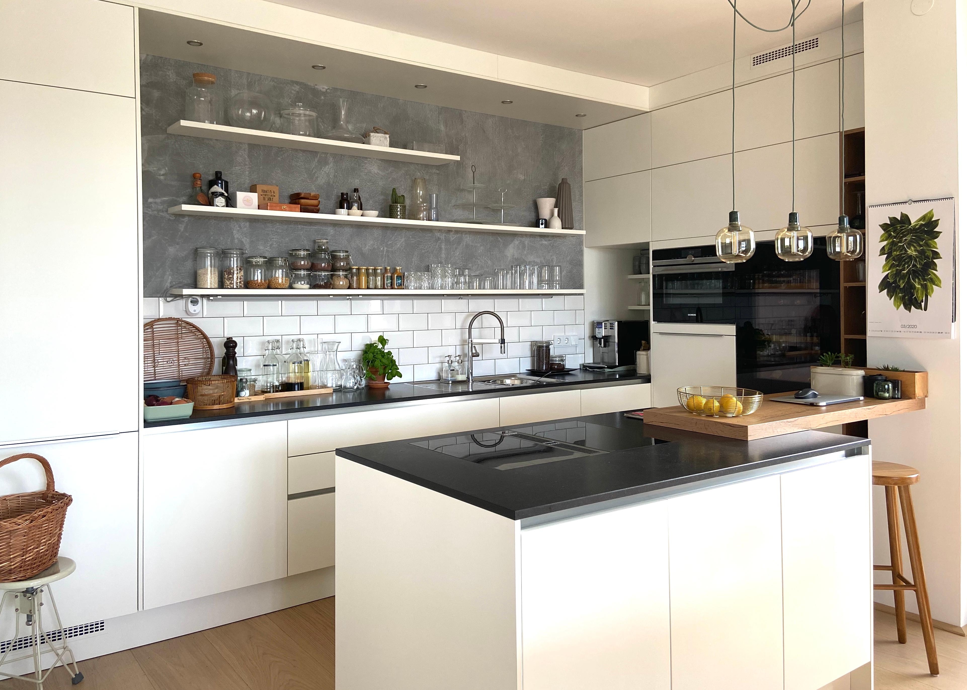 #küchenliebe #shelfie #wohnküche #beton #metrofliesen 