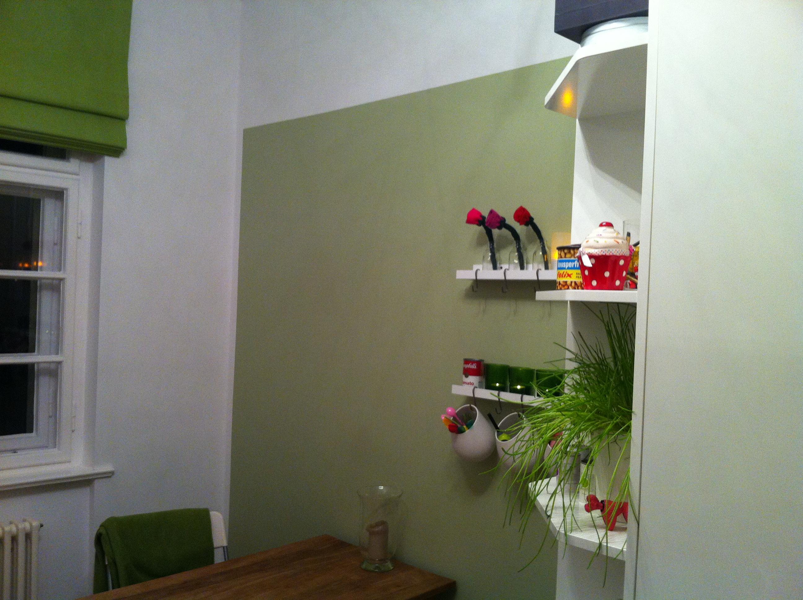 Küchenwand #küche #wandfarbe #wandgestaltung ©xx Bluegray Design